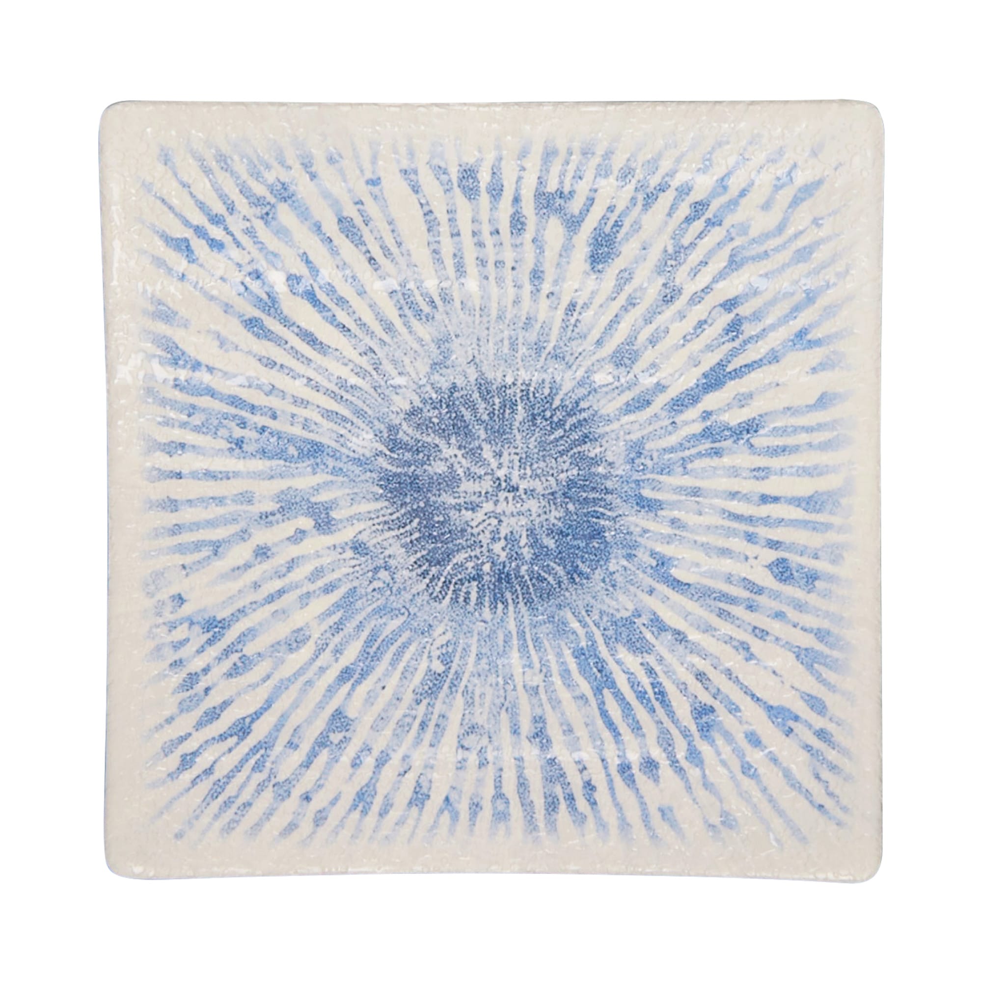 Elite Global Solutions Catalina 5-5/8" Square Melamine Plate, Light Blue