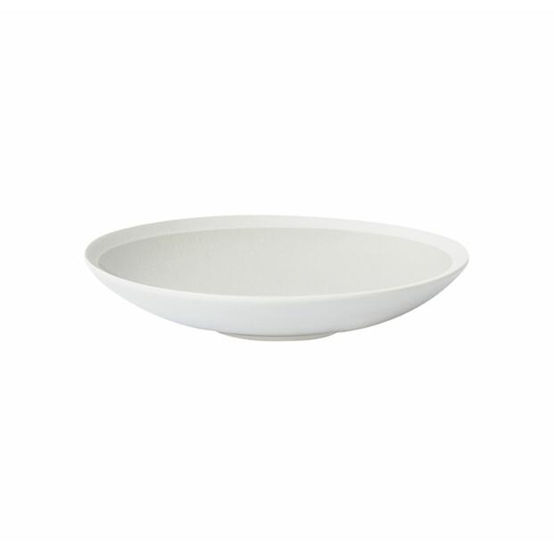Jars Epure Soup Plate, 9.64"L x 9.64"W x 1.96"H, Quartz/White