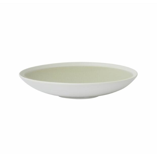 Jars Epure Soup Plate, 9.64"L x 9.64"W x 1.96"H, Sauge/Green