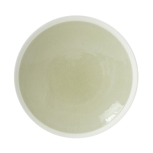 Jars Epure Plate L, 10.62"L x 10.62"W x 1.37"H, Sauge/Green