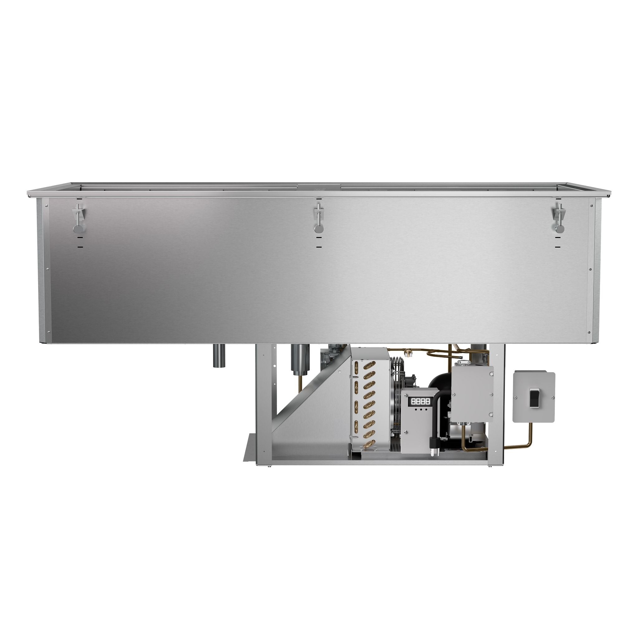 Four-Pan 120-Volt Forced-Air Drop-In Cold Well - Standard
