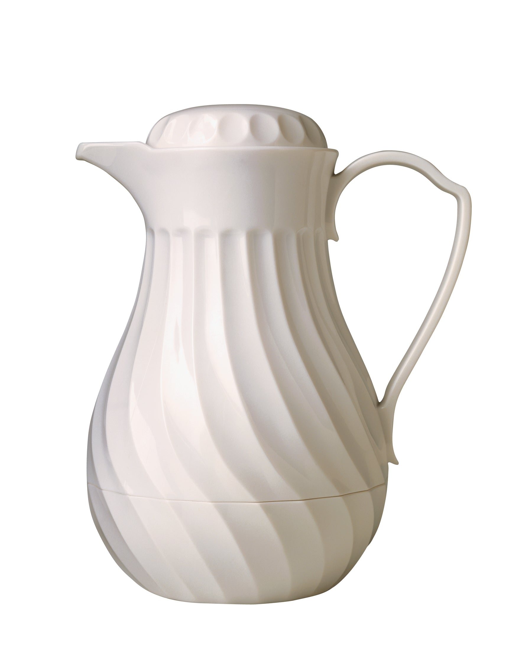 20-ounce Tilt & Pour® Swirlserve® hot-n-cold insulated beverage server in white
