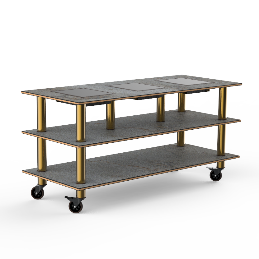 Triple Warming Unit L 71.0" W 29.5" Modular