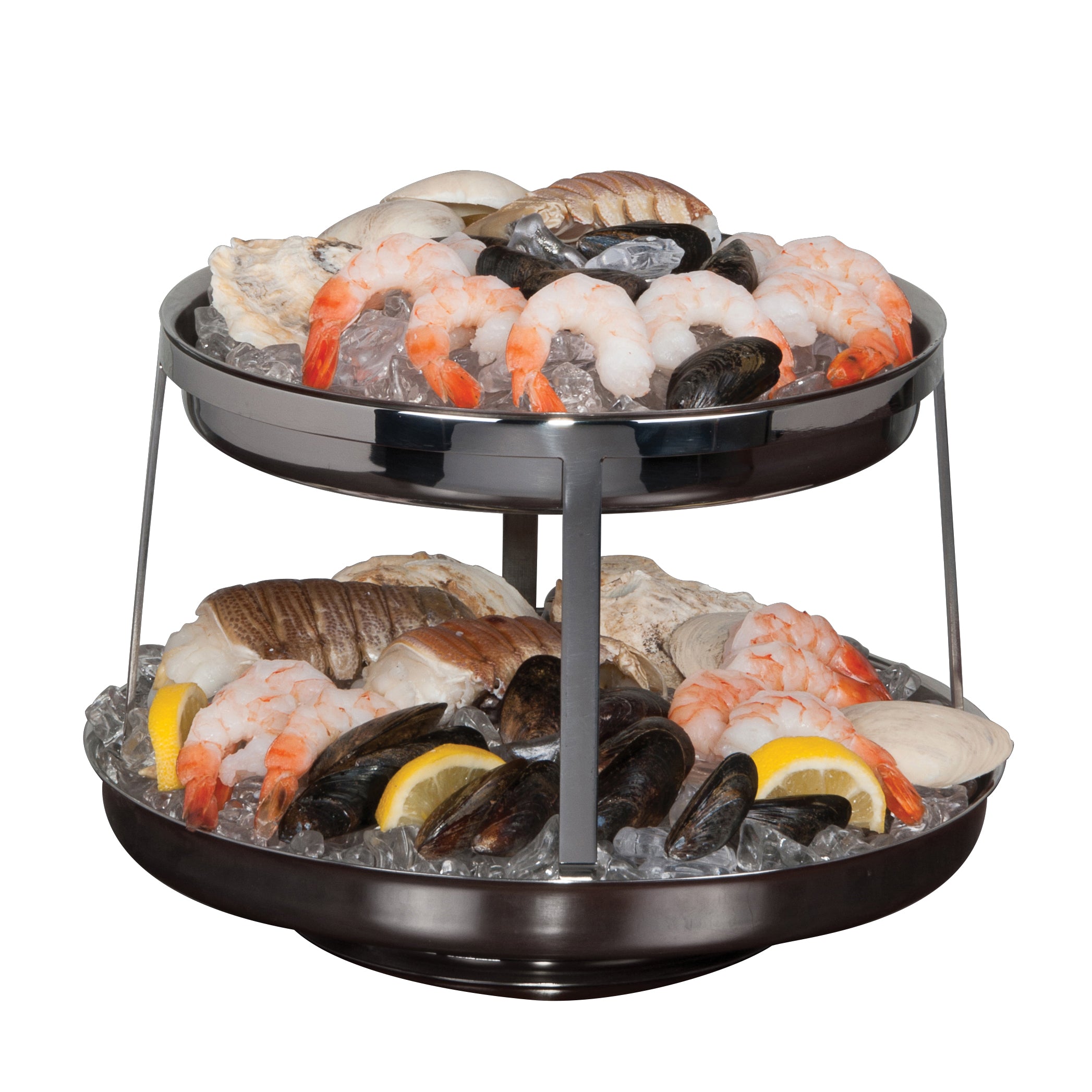 2-Tier Seafood Stand W 12.25" Seafood Stand