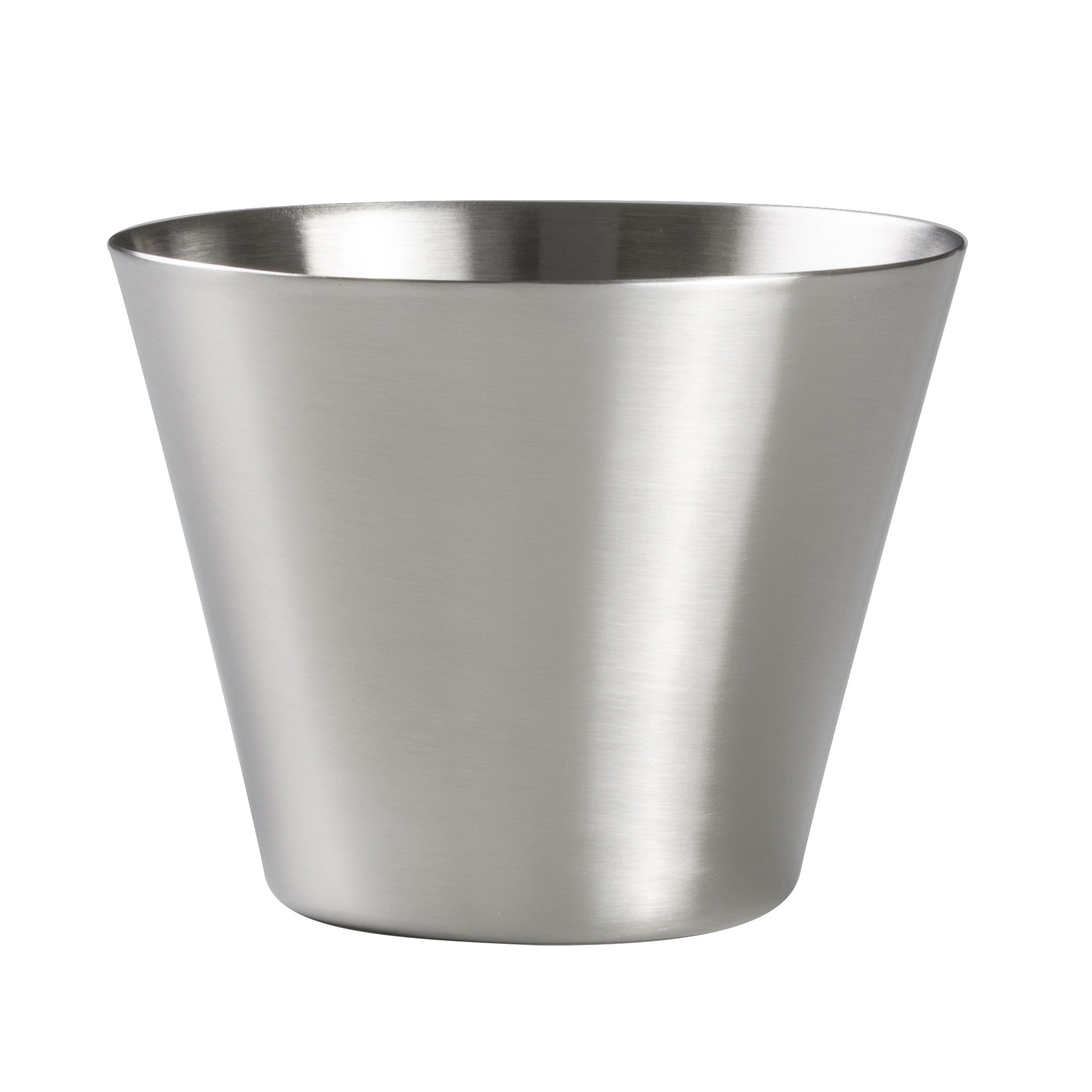 Fry Cup Satin 3.875" Dia. (12.5 Oz) Creations Metal