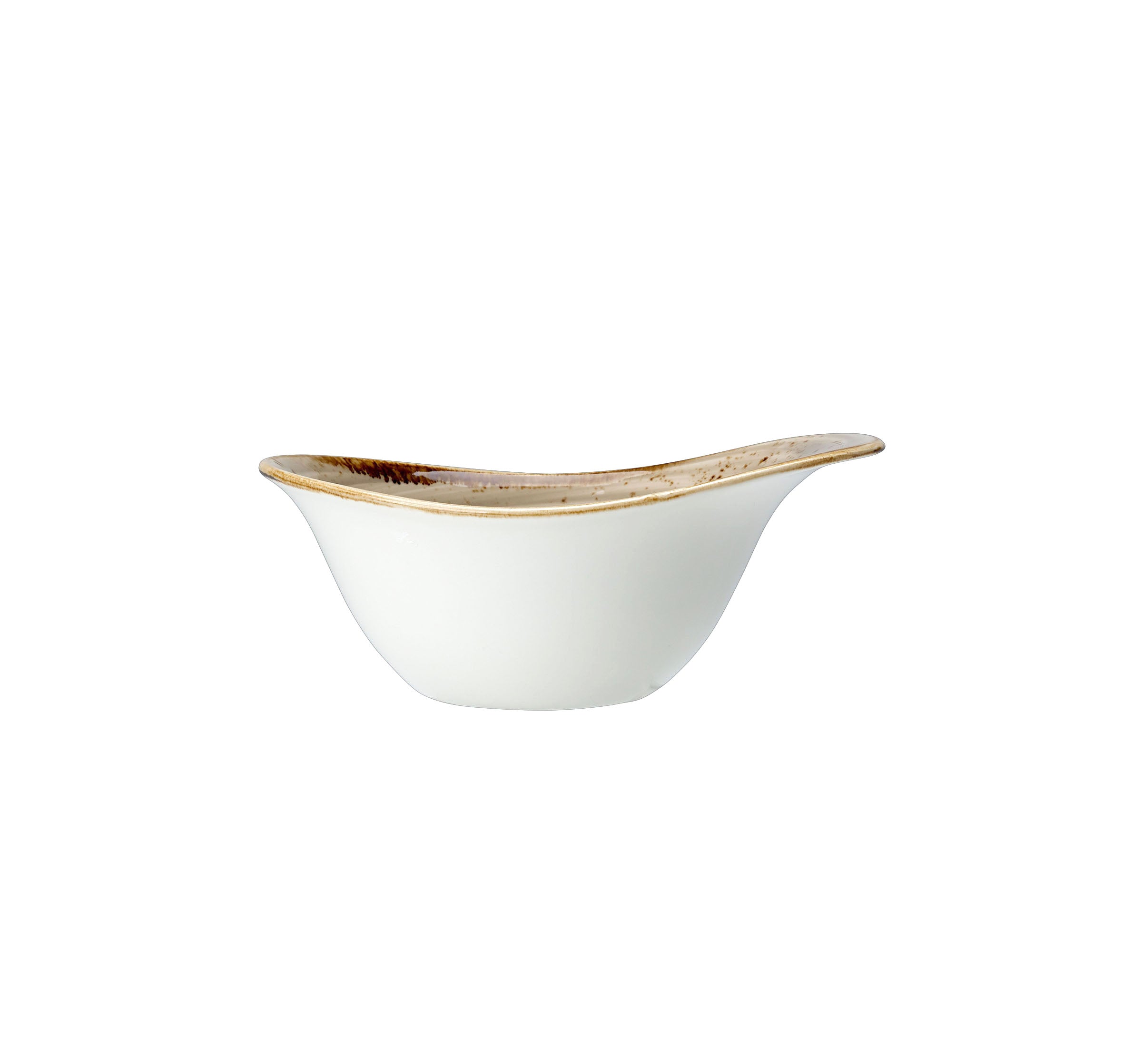 Bowl L 7.0" W 5.5" (14.5 Oz) Craft Porcini