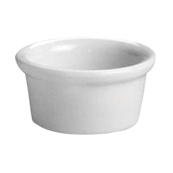 Round Ramekin 3.625" Dia. (3.5 Oz) White