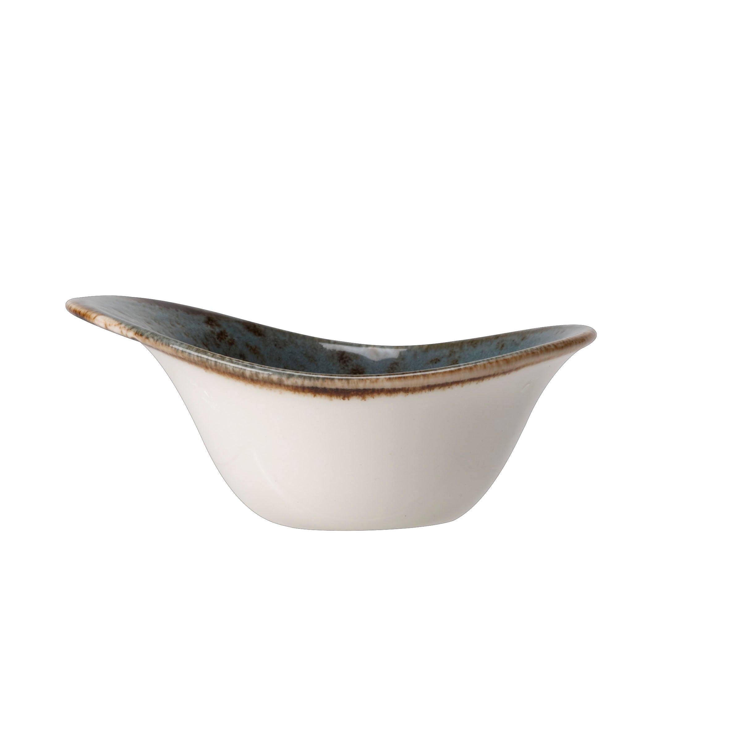 Bowl L 5.0" W 3.75" (4.0 Oz) Craft Blue