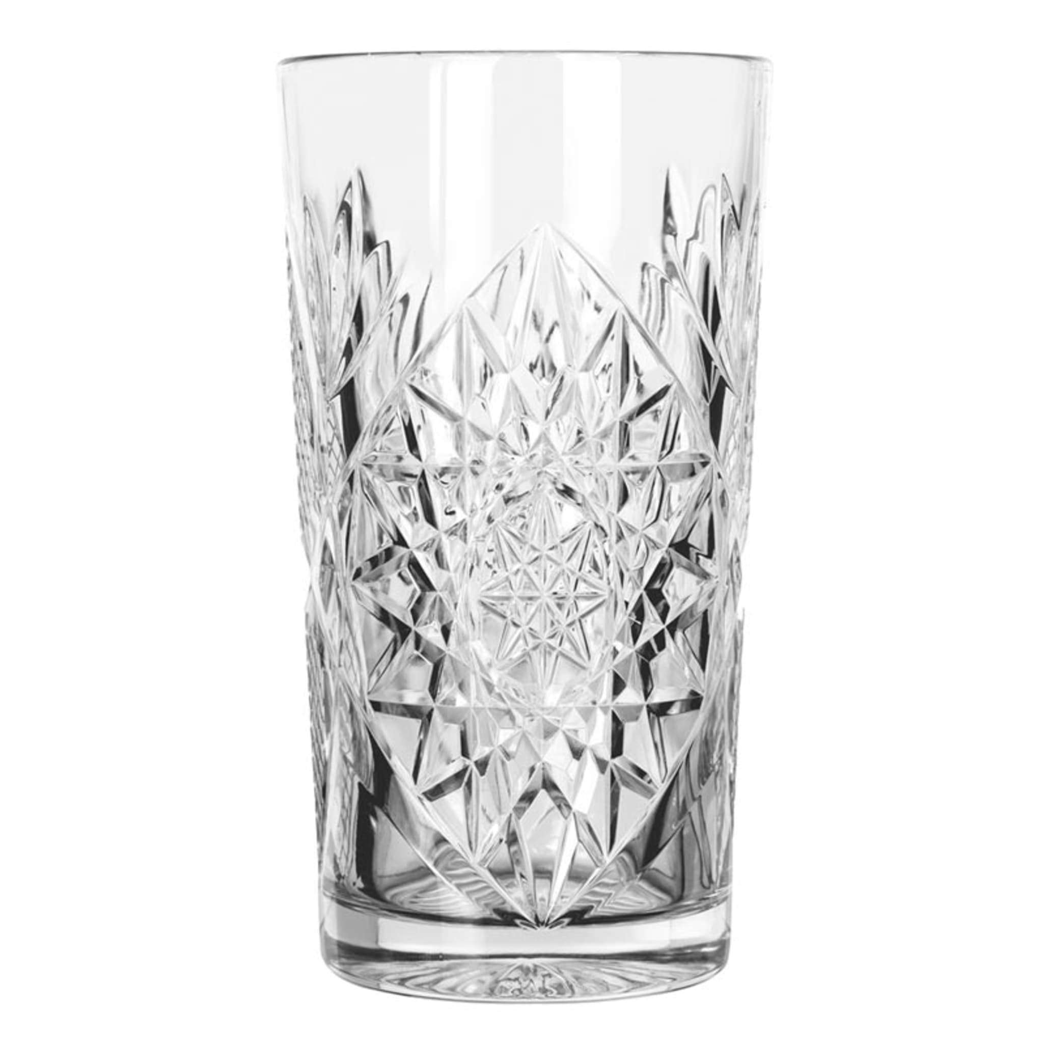 Hobstar 16 oz. Cooler Glass