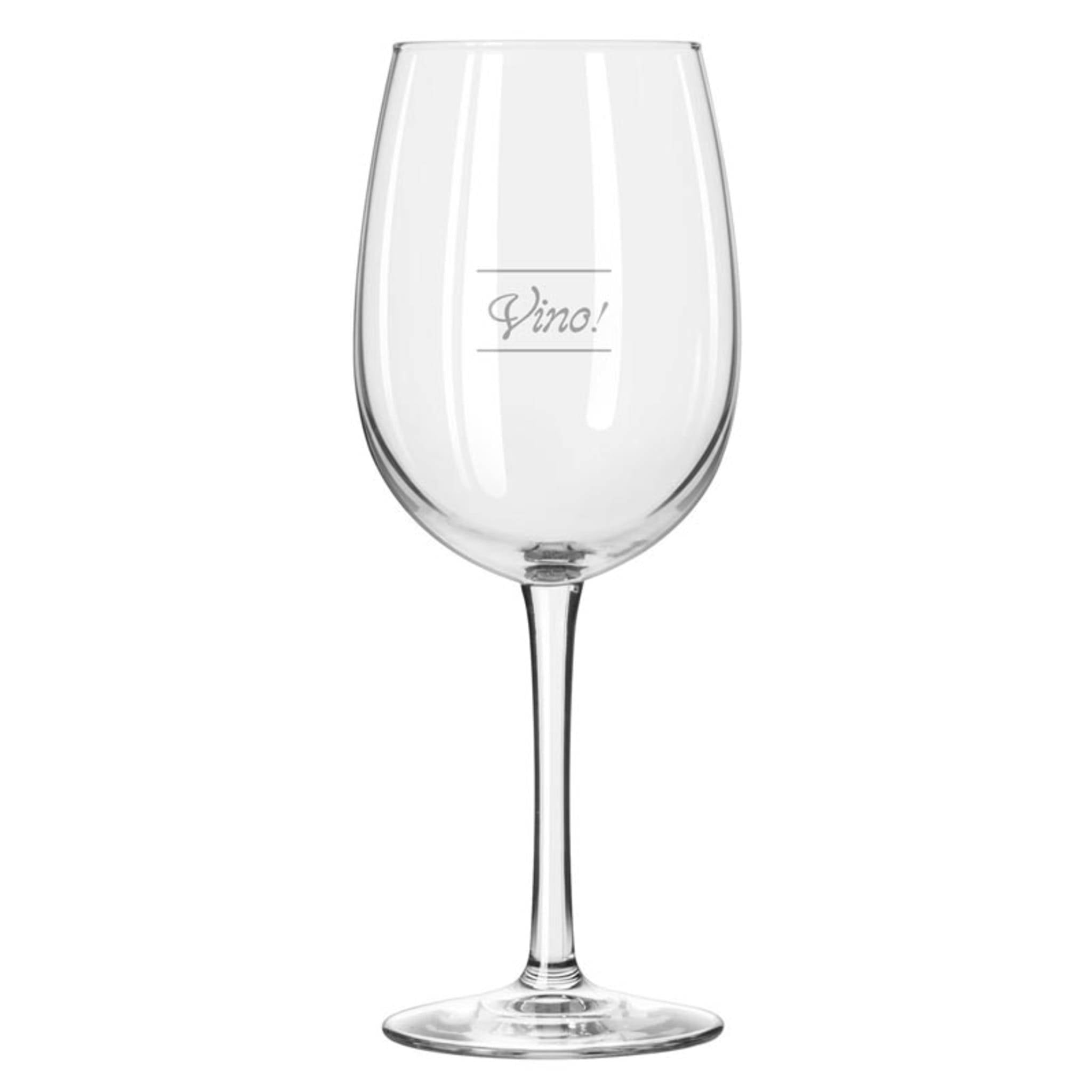 Vina "Vino" Pour LInes 16 oz Wine Glass