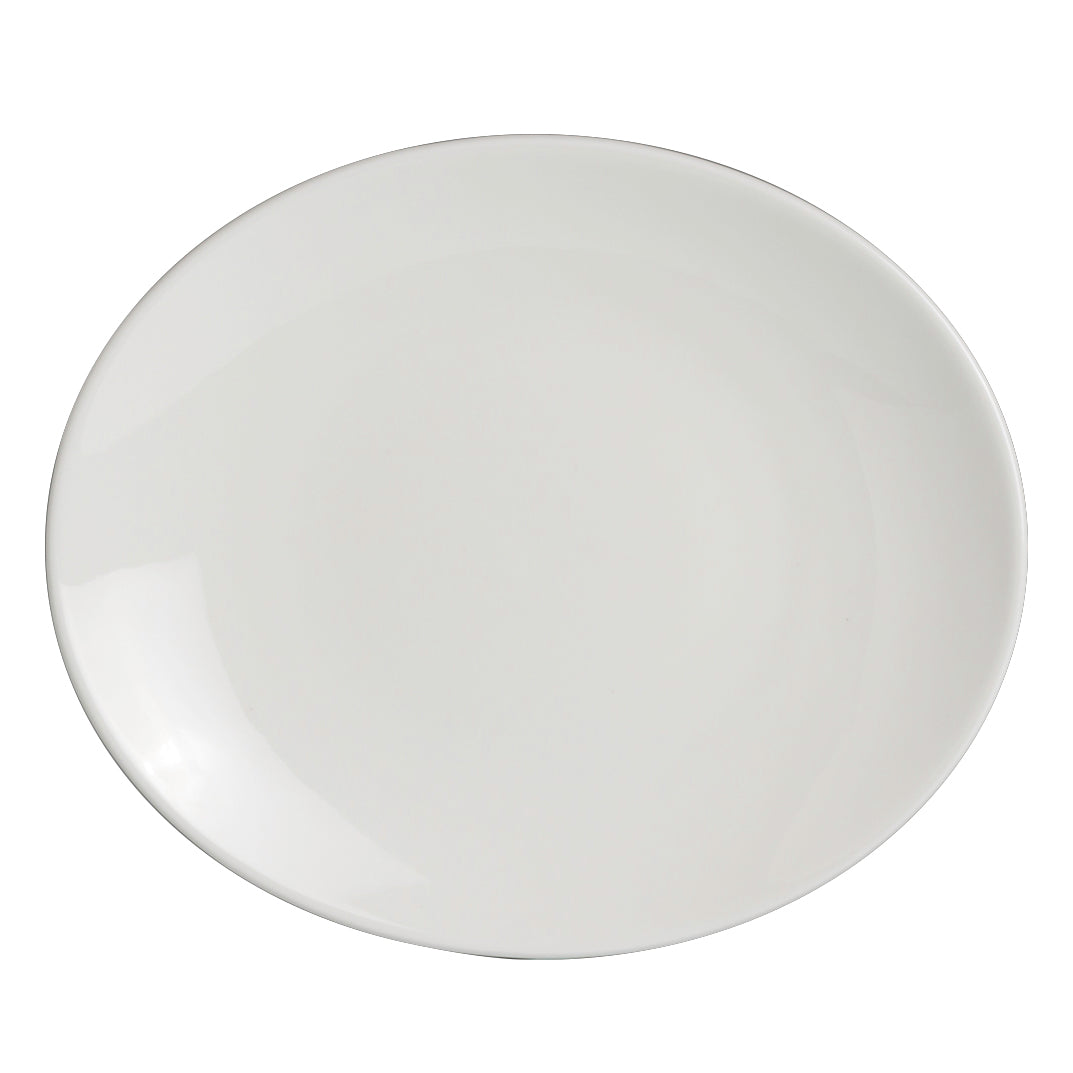 Oval Plate L 6.75" W 5.875" Folio Ac Parl