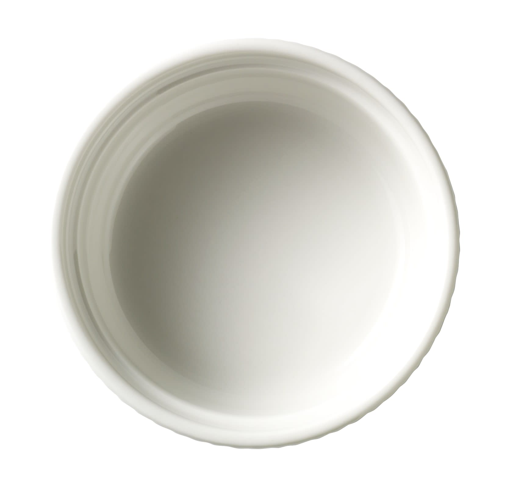 Porcelana 10 oz. Souffle Dish, Bright White