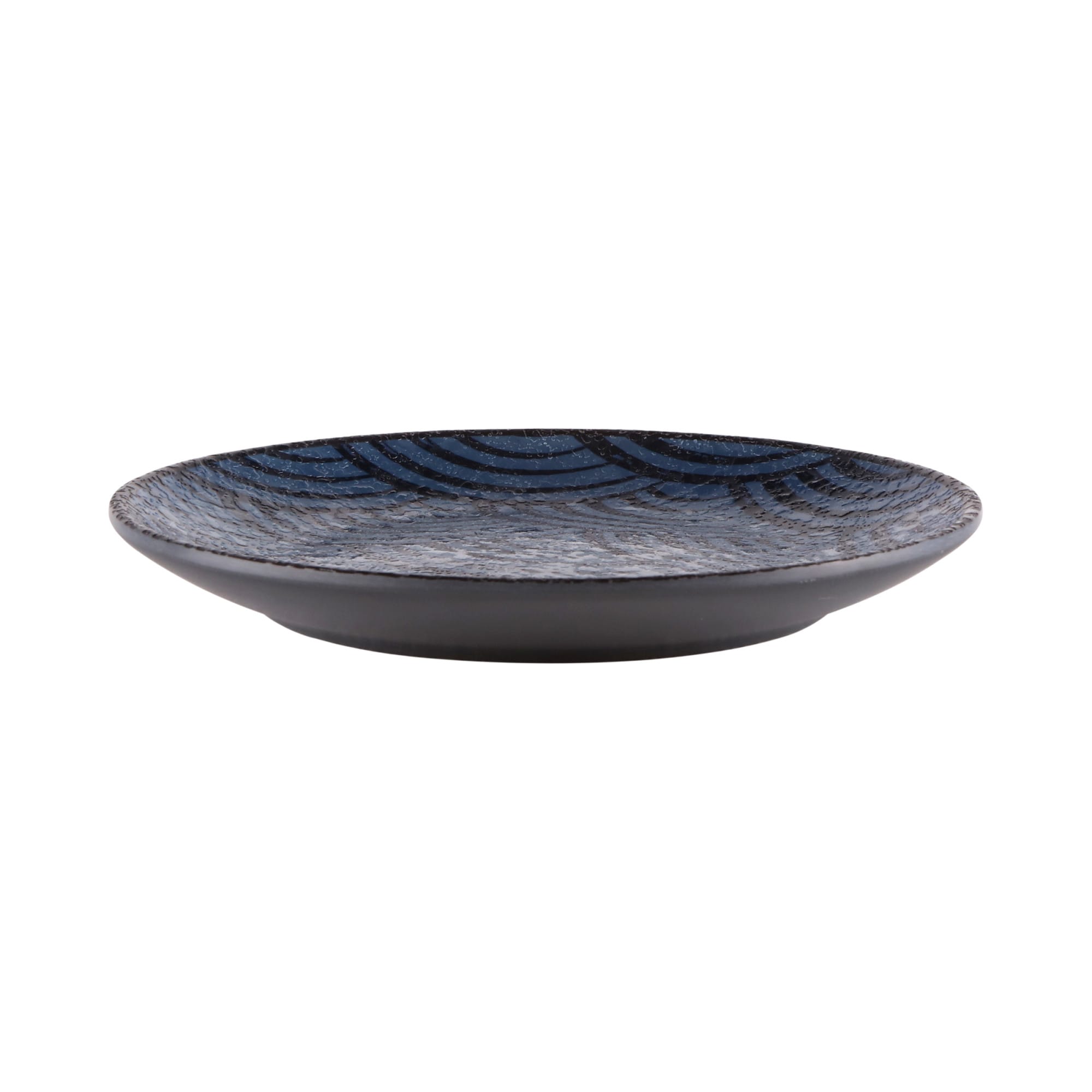 Elite Global Solutions Catalina 5-3/4" Round Melamine Plate, Dark Blue