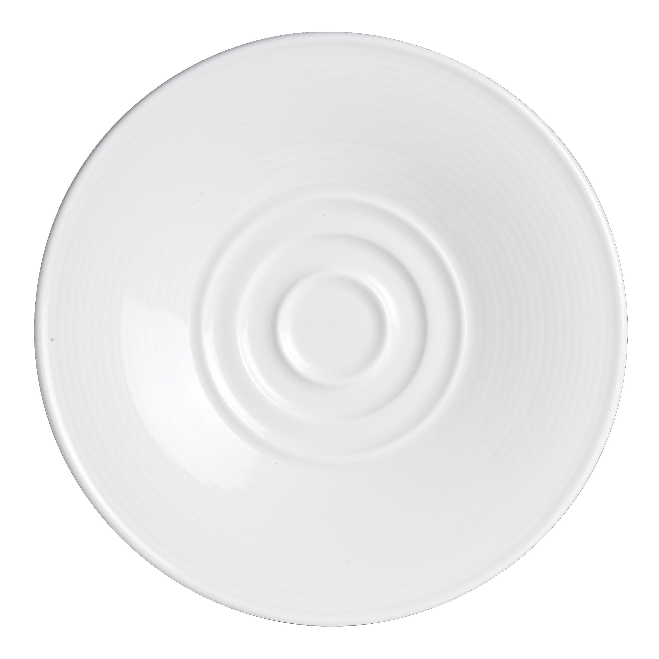 Double Well Saucer 6.5" Dia. Aura