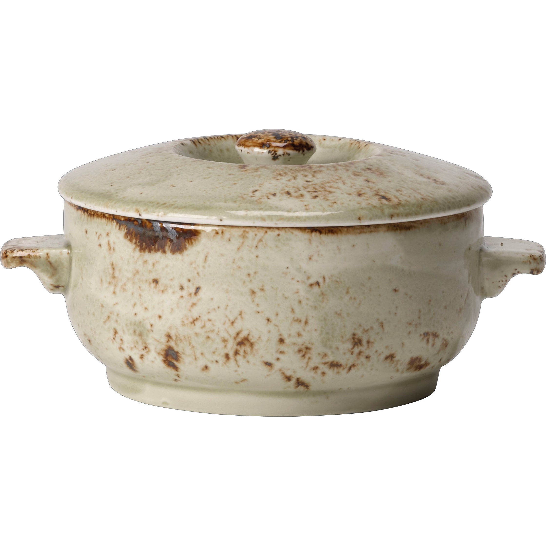 Soup Bowl Base L 6.5" W 4.875" (15.0 Oz) Craft Green