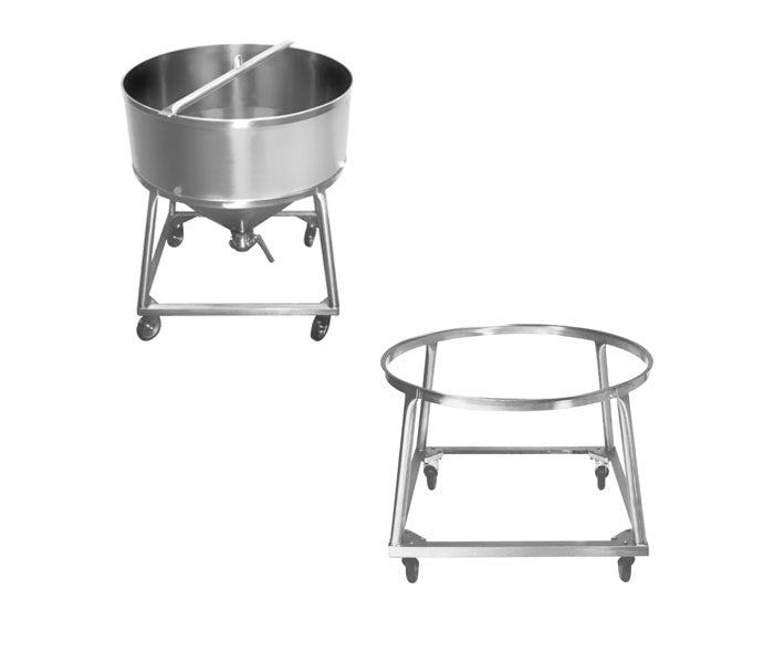 Stainless Steel Cook Chill Basket Storage Dolly, 20