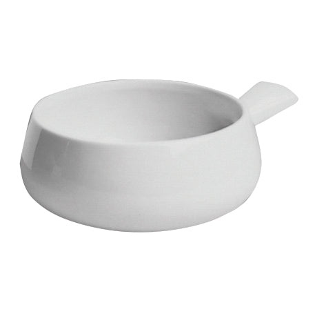 Side Handled Soup Bowl L 4.75" (10.0 Oz) White