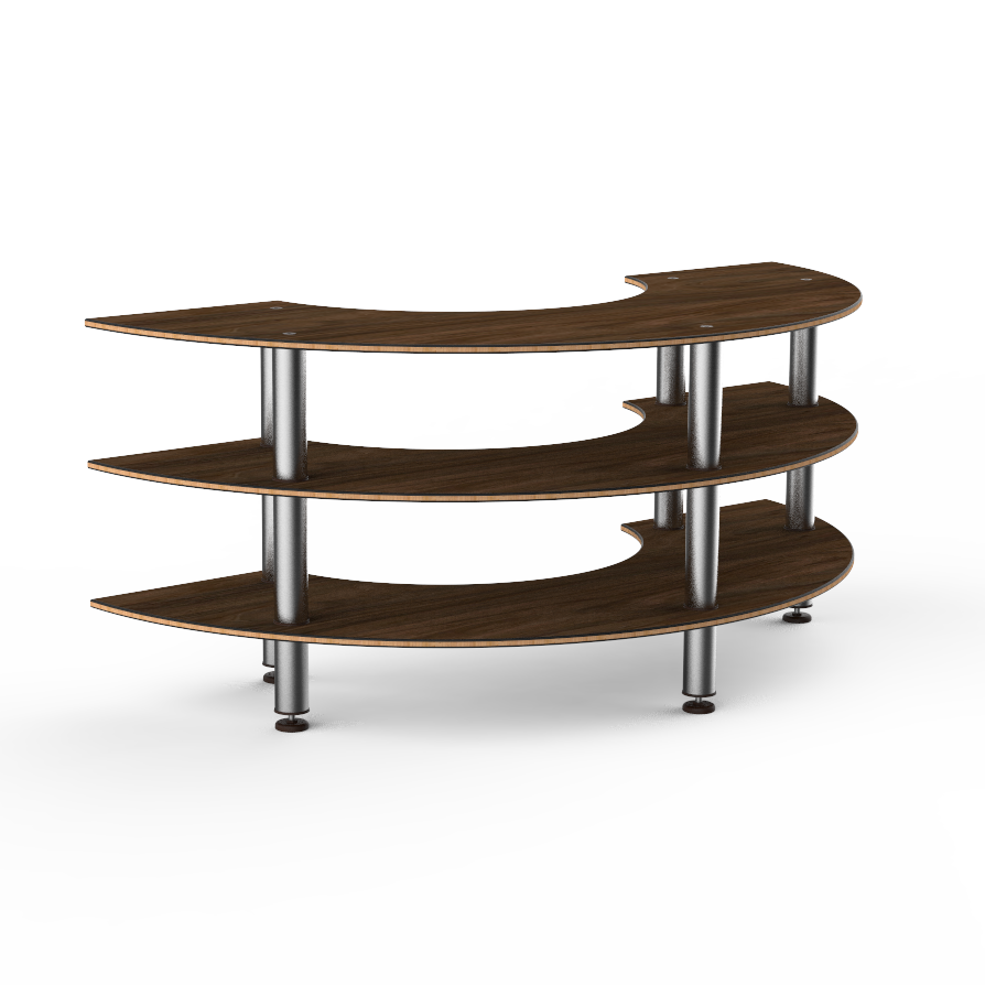 Creative Curved Station L 81.5" W 41.0" Modular