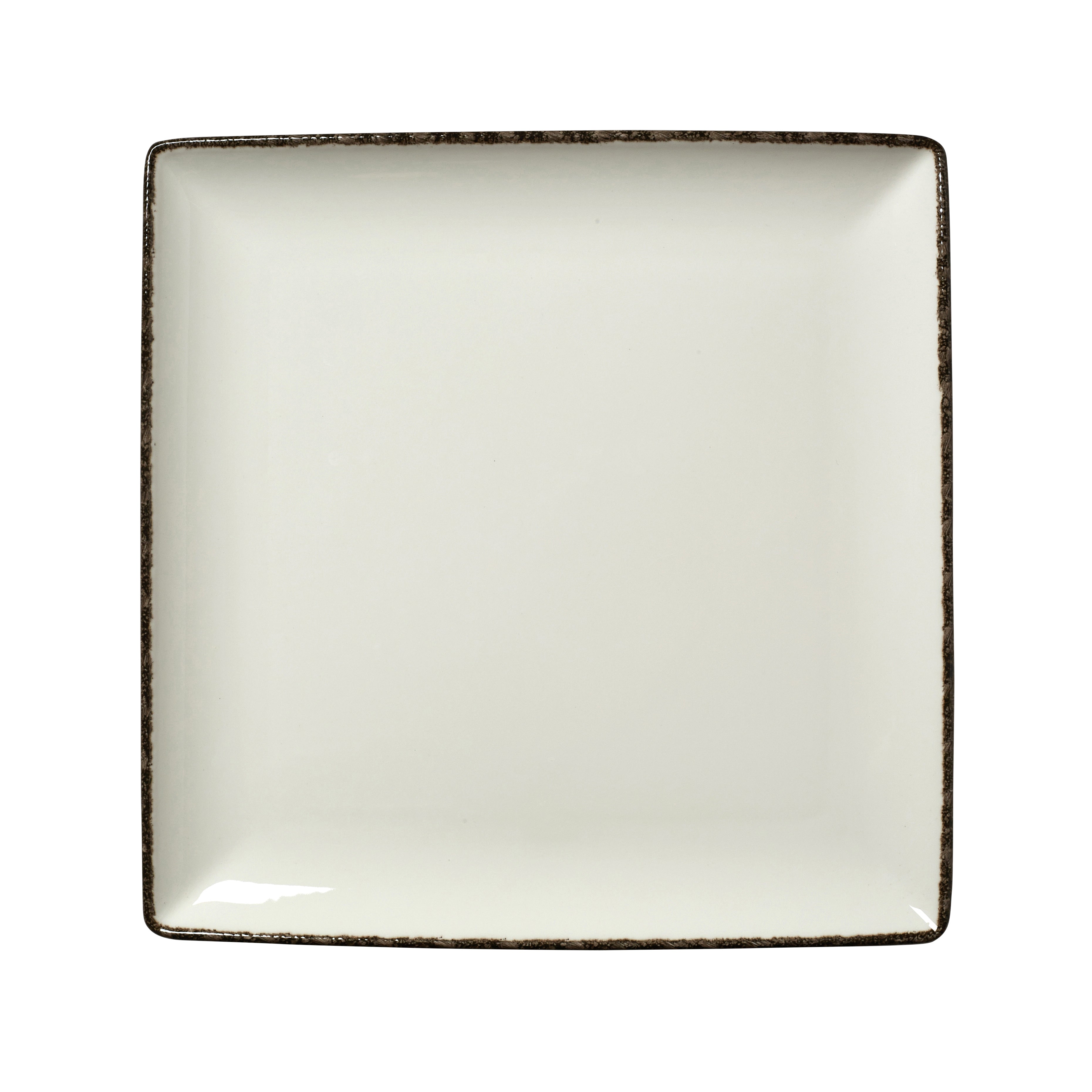 Square Tray L 10.5" W 10.5" Charcoal Dapple