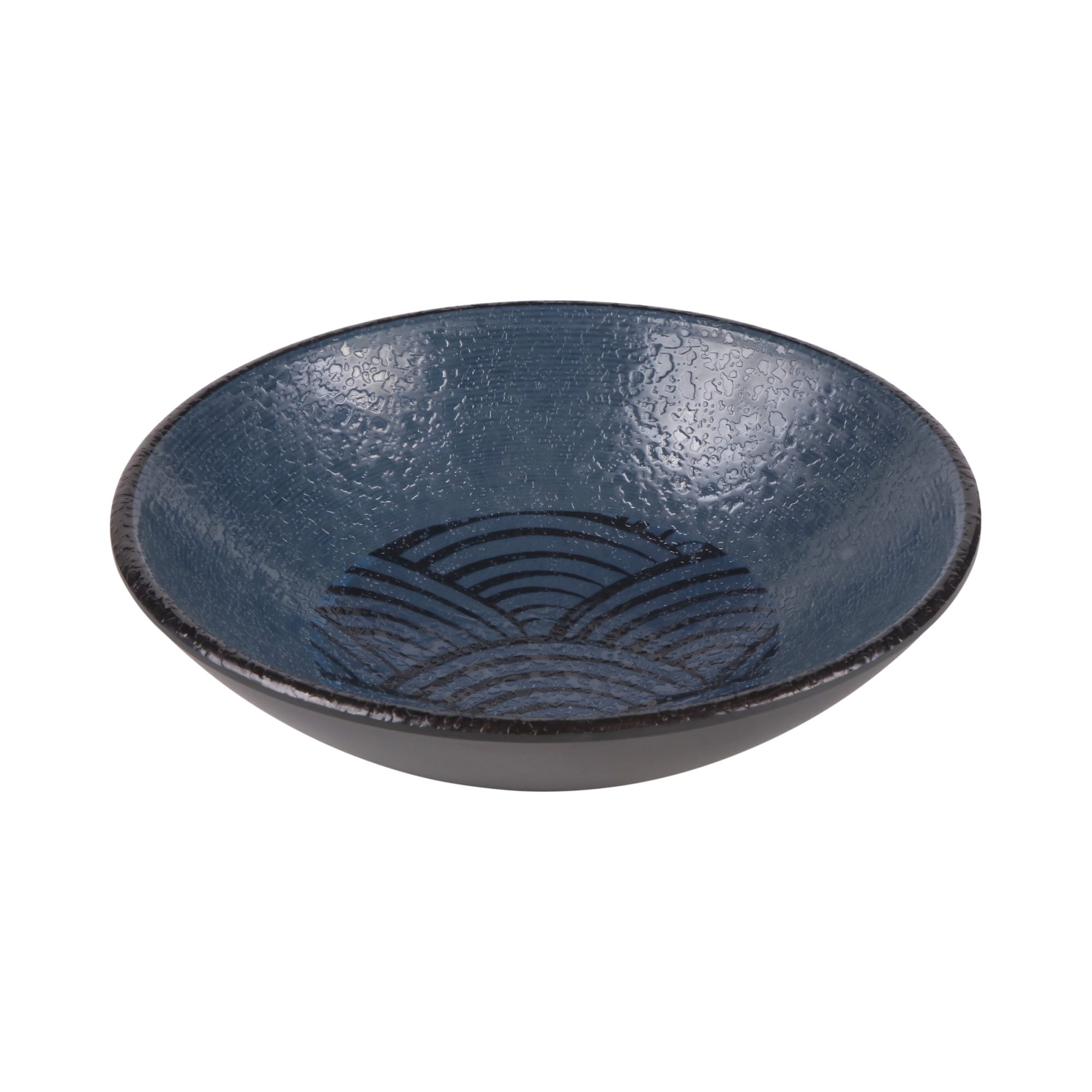 Elite Global Solutions Catalina 20 oz. Round Melamine Bowl, Dark Blue