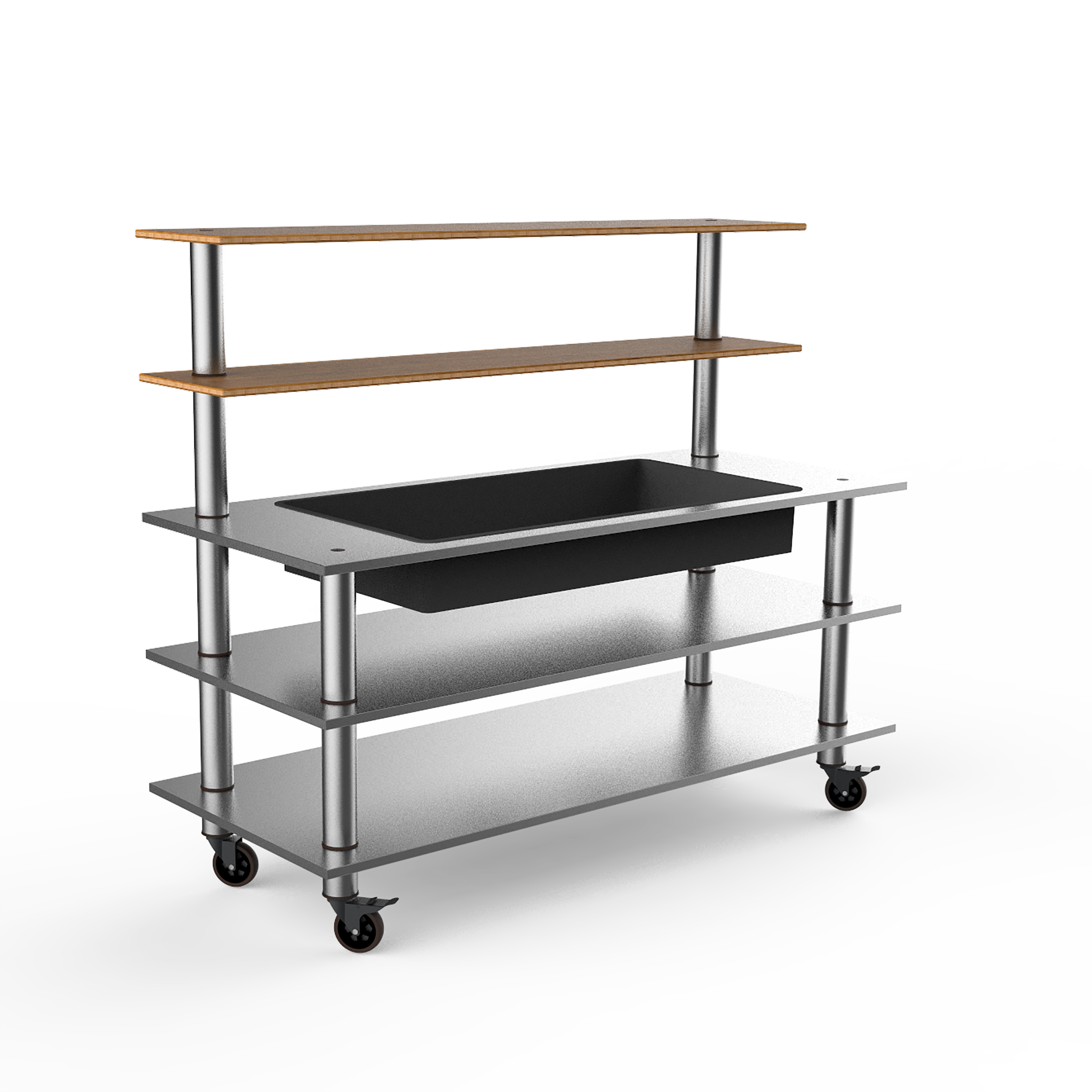 Pro Back Bar Station L 71.0" W 29.5" Modular