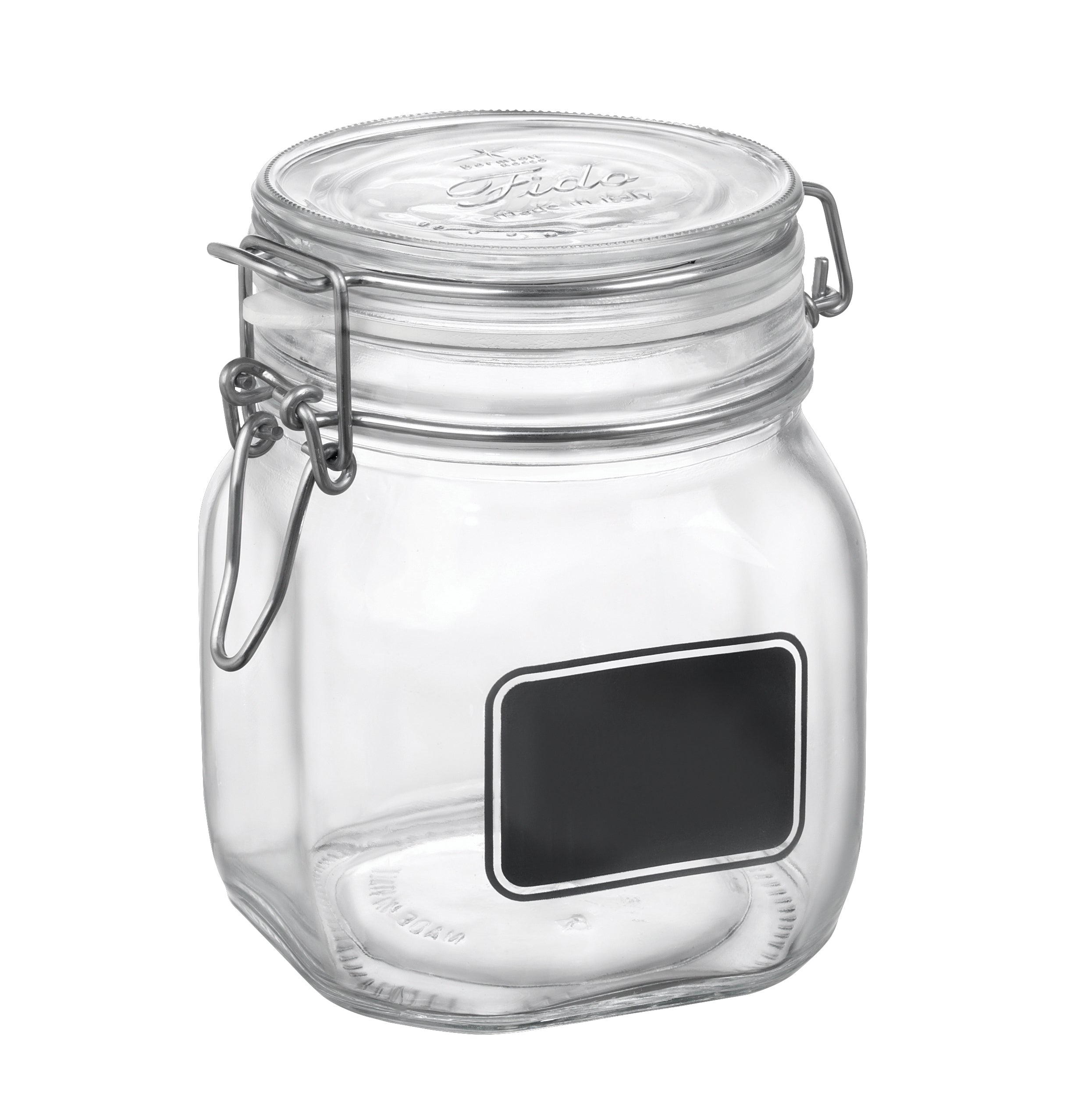 Fido Chalkboard Jar 5.13" Dia. (29.0 Oz) Fido Chalk