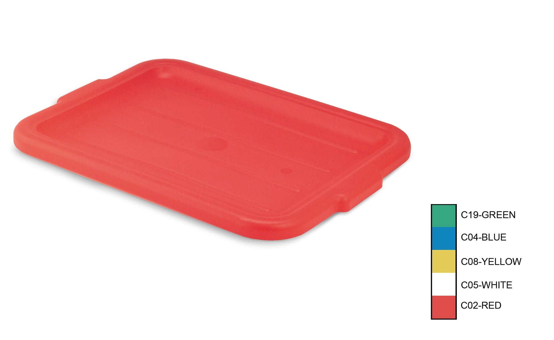 Traex® Color-Mate™ Recessed Cover, Red
