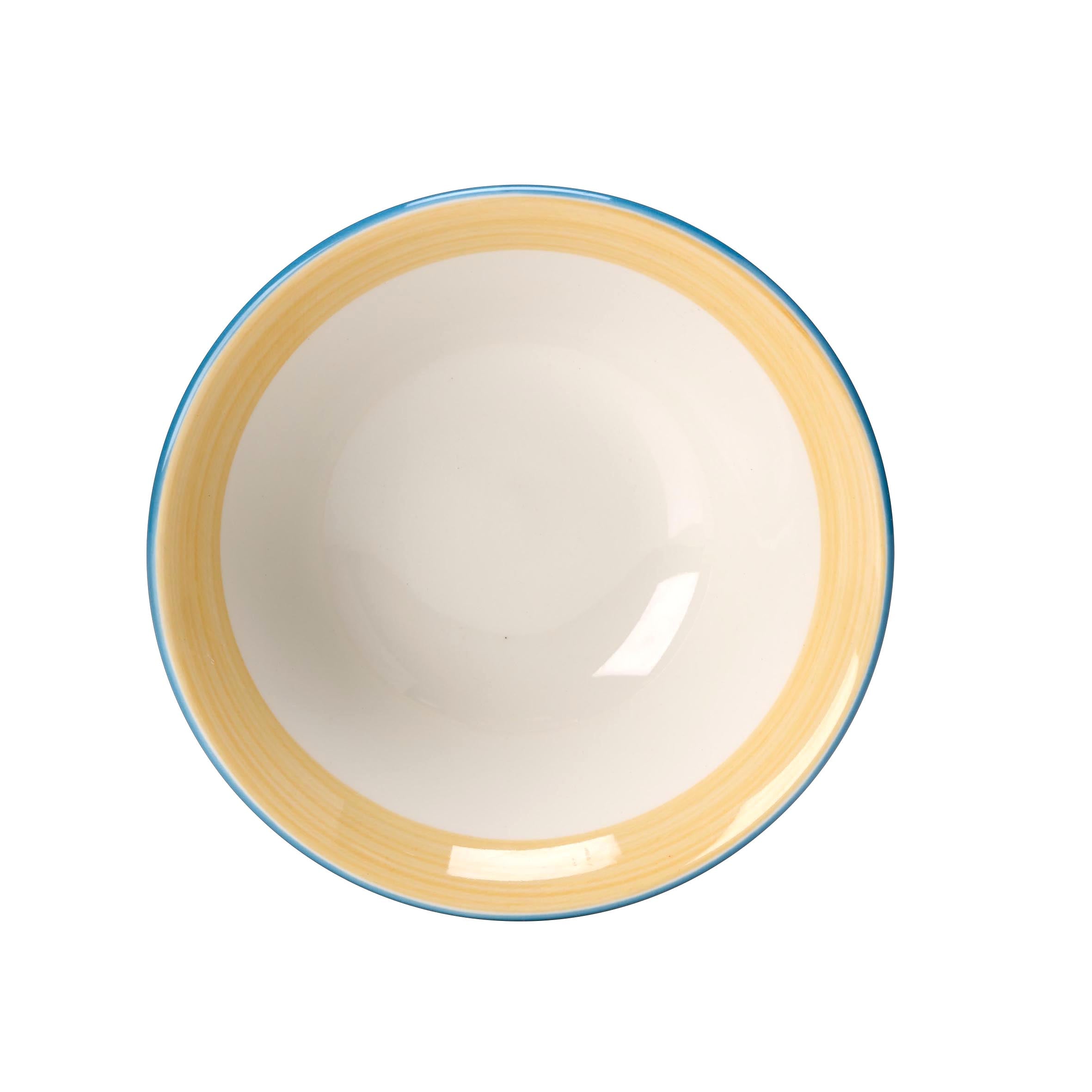 Oatmeal Bowl 6.5" Dia. L 6.5" W 6.5" (16.0 Oz) Rio Yellow