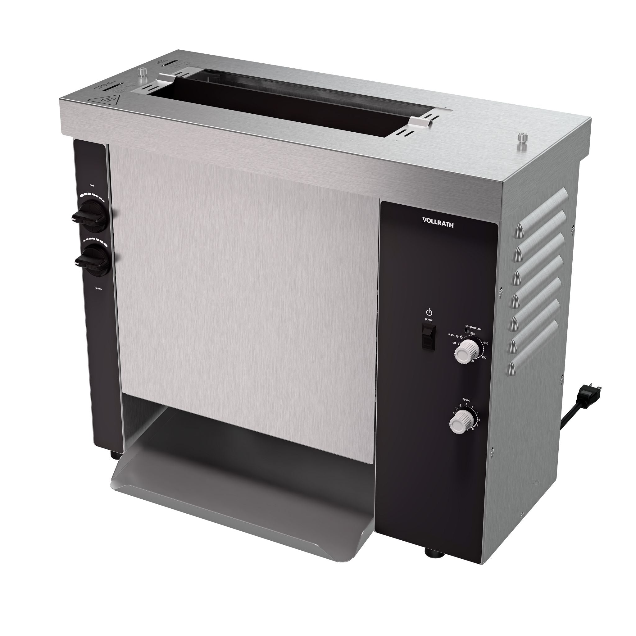 240V Vertical Contact Bun Toaster with Variable Speed Control