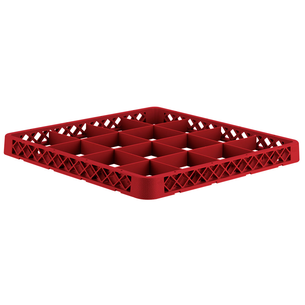 Traex® Full-Size Red 16 Compartment Glass Rack Extender