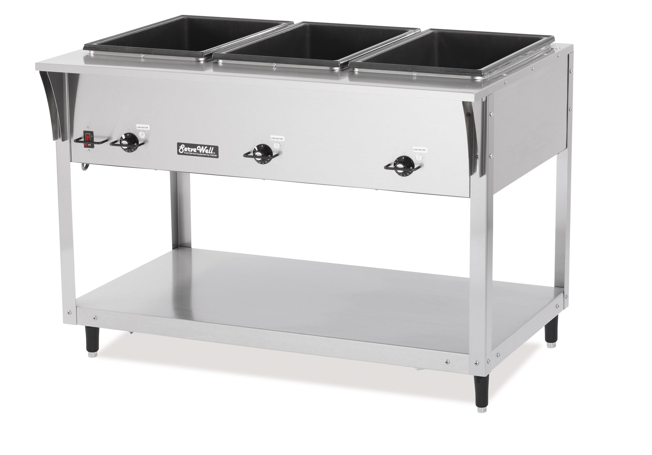 700-watt four-well ServeWell® SL Hot Food Station with 120-volt connection