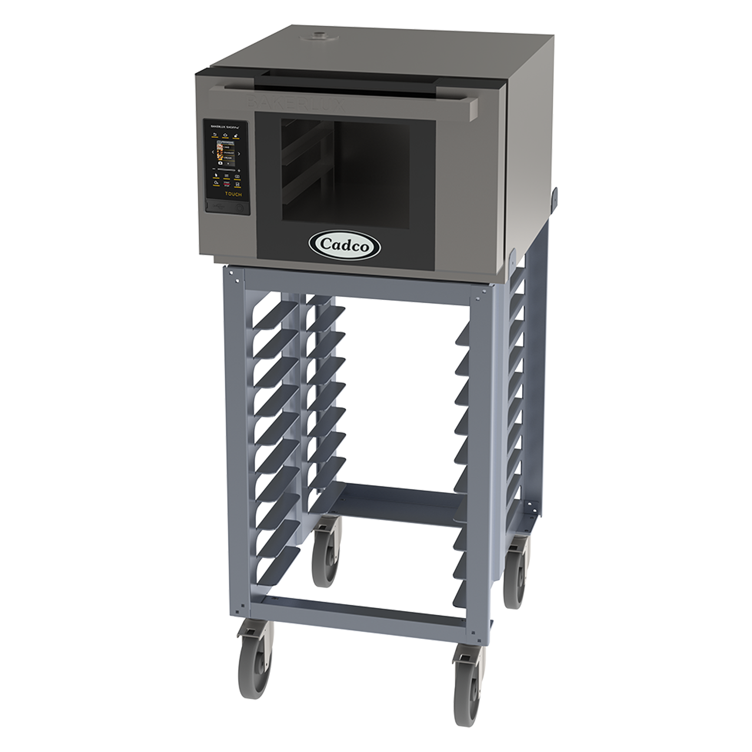 Bakerlux™ TOUCH Heavy-Duty Convection Oven, electric, single half size with stand