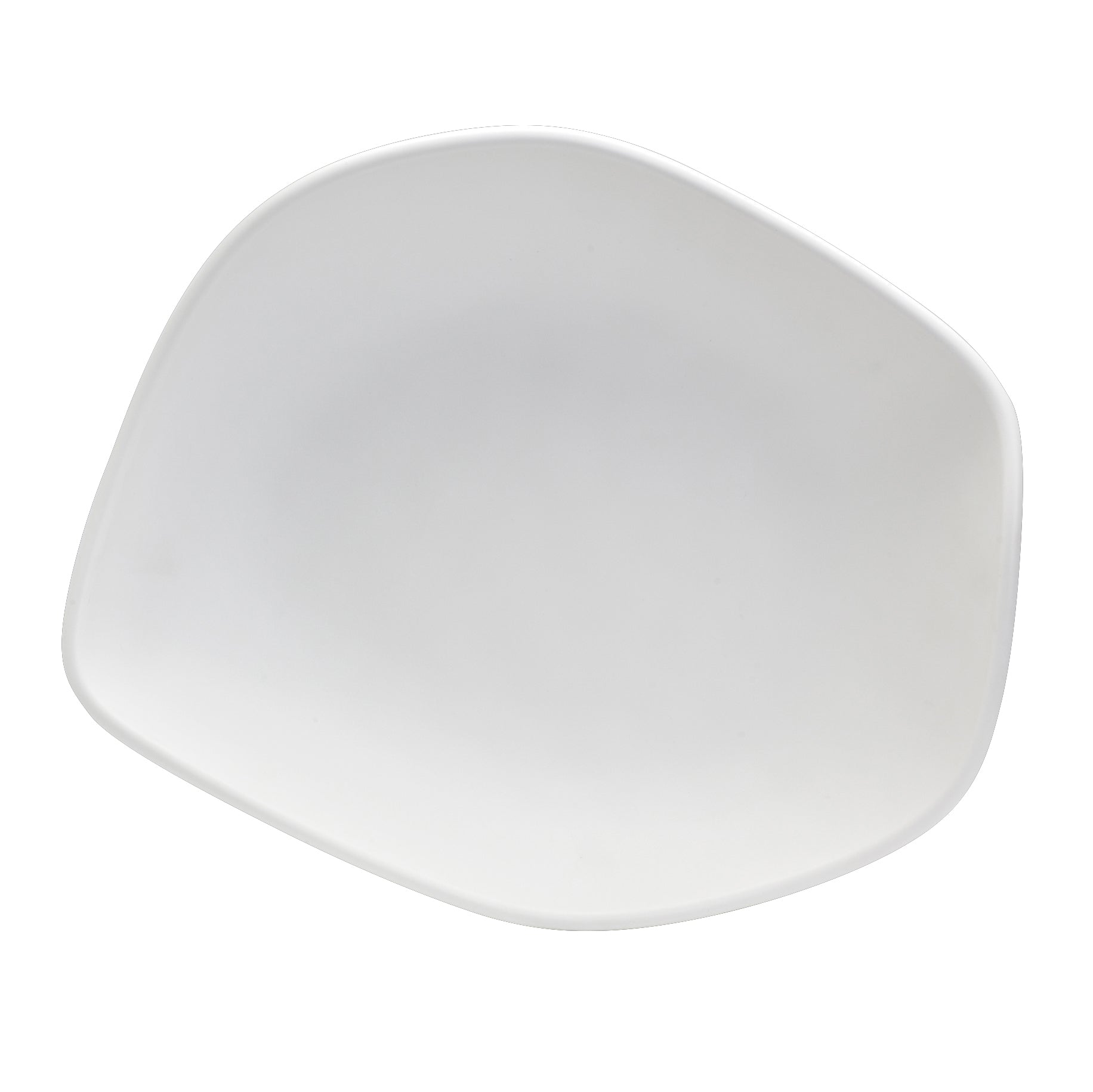 Salad Bowl L 13.0" W 11.0" (2.5 Qt) Marisol White