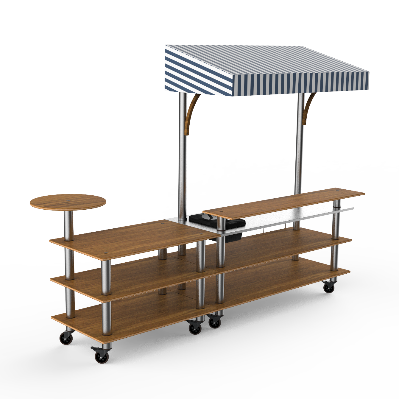 Mixology Bar Station L 125.0" W 41.0" Modular