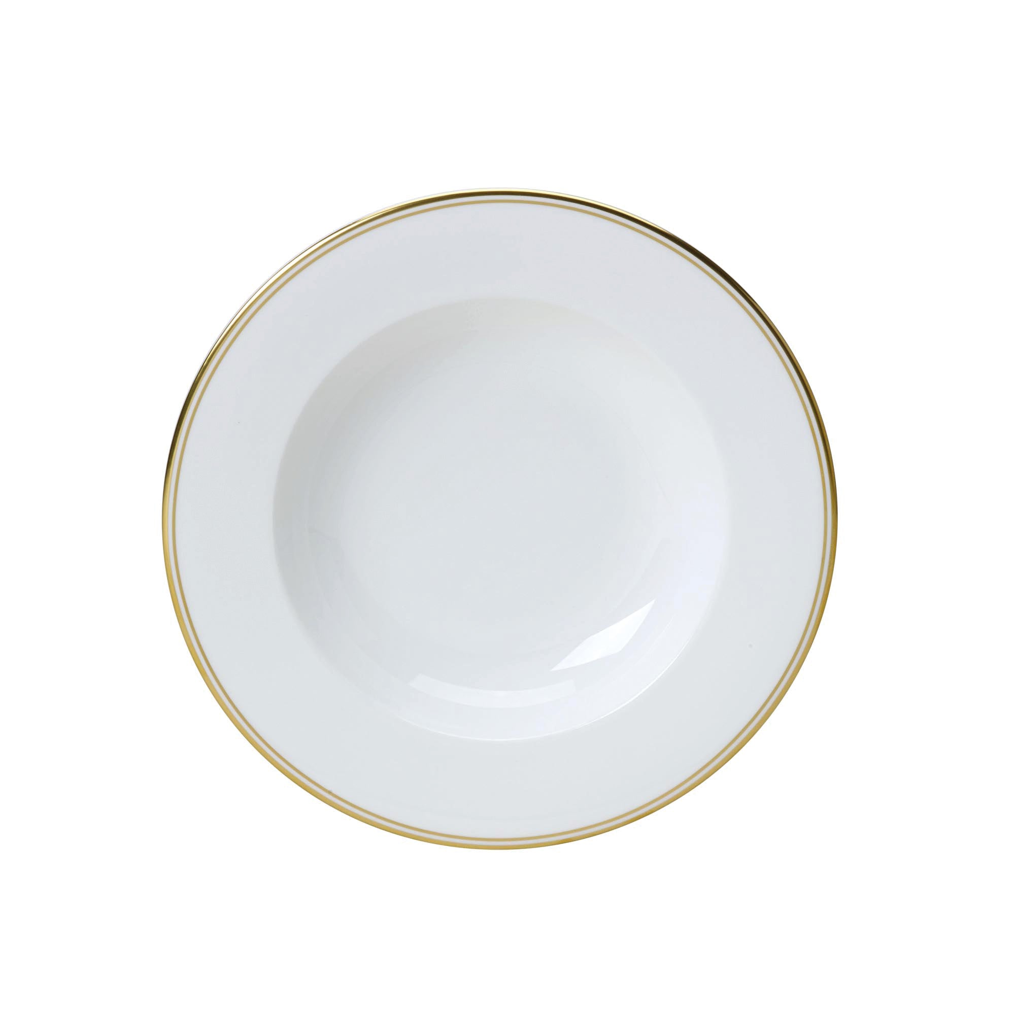 Rim Bowl 8.75" Dia. (8.0 Oz) Burnished Gold