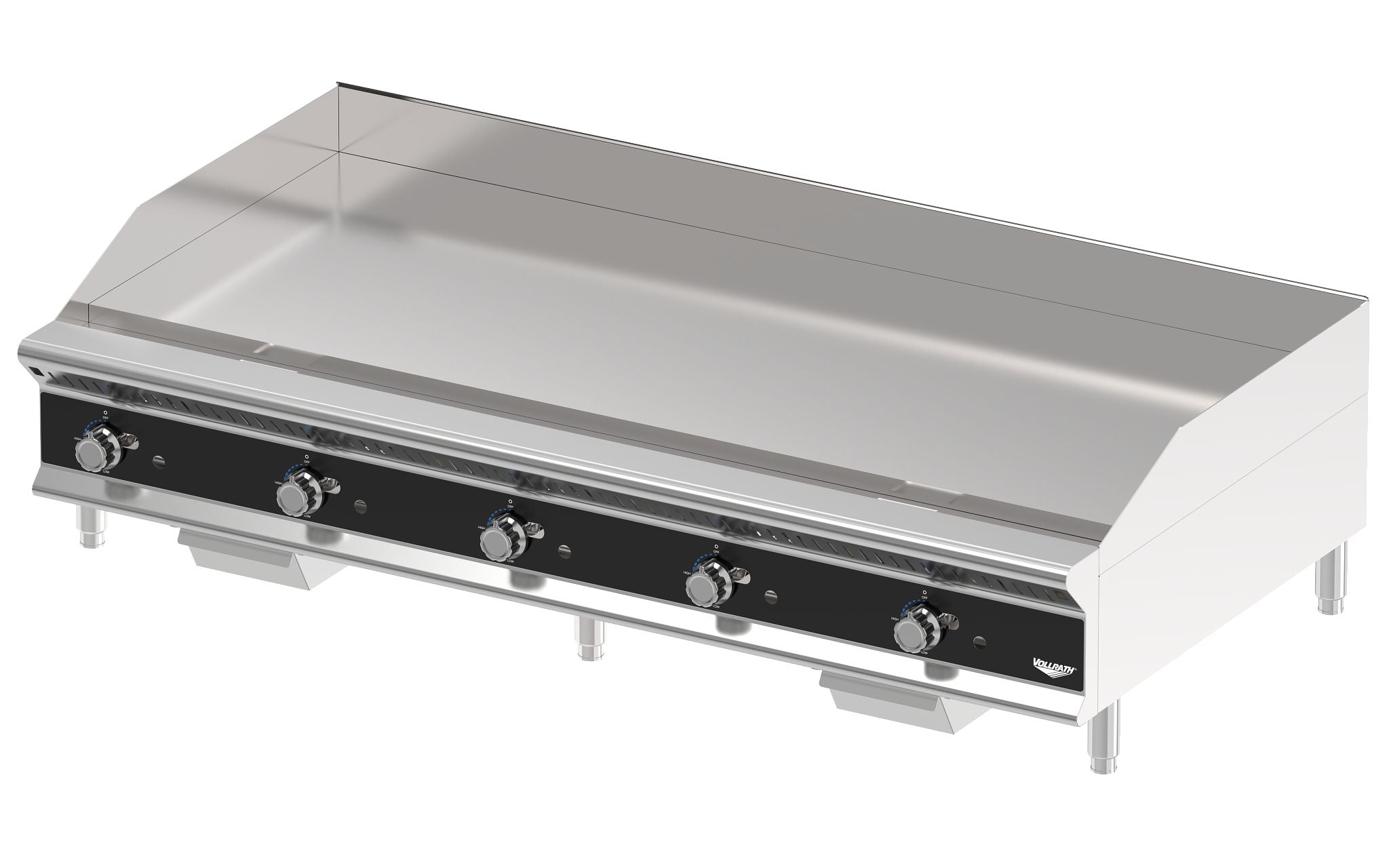 60-Inch Heavy-Duty Flat-Top Gas Griddle with Manual Controls