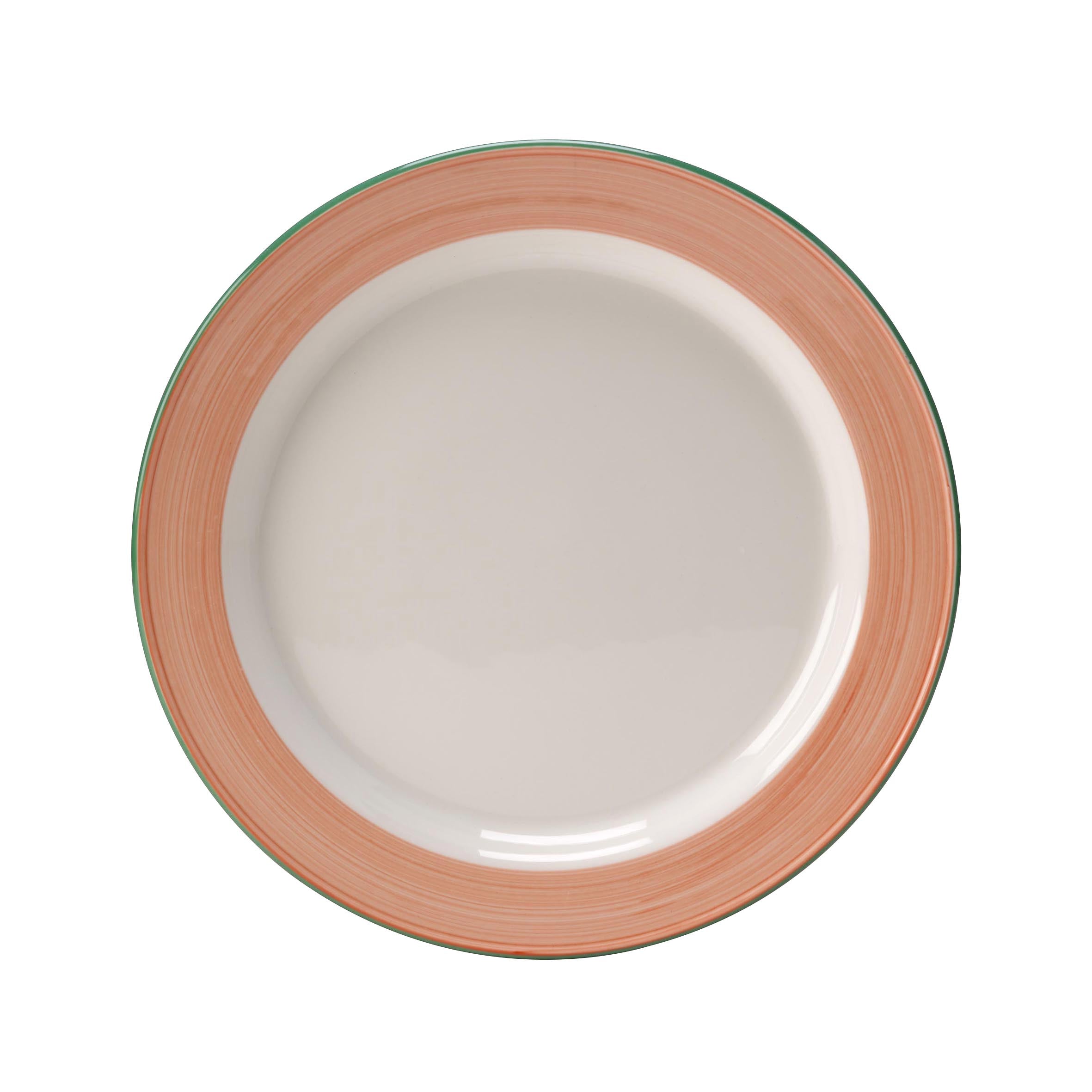 Slimline Plate 6.25" Dia. L 6.25" W 6.25" Rio Pink