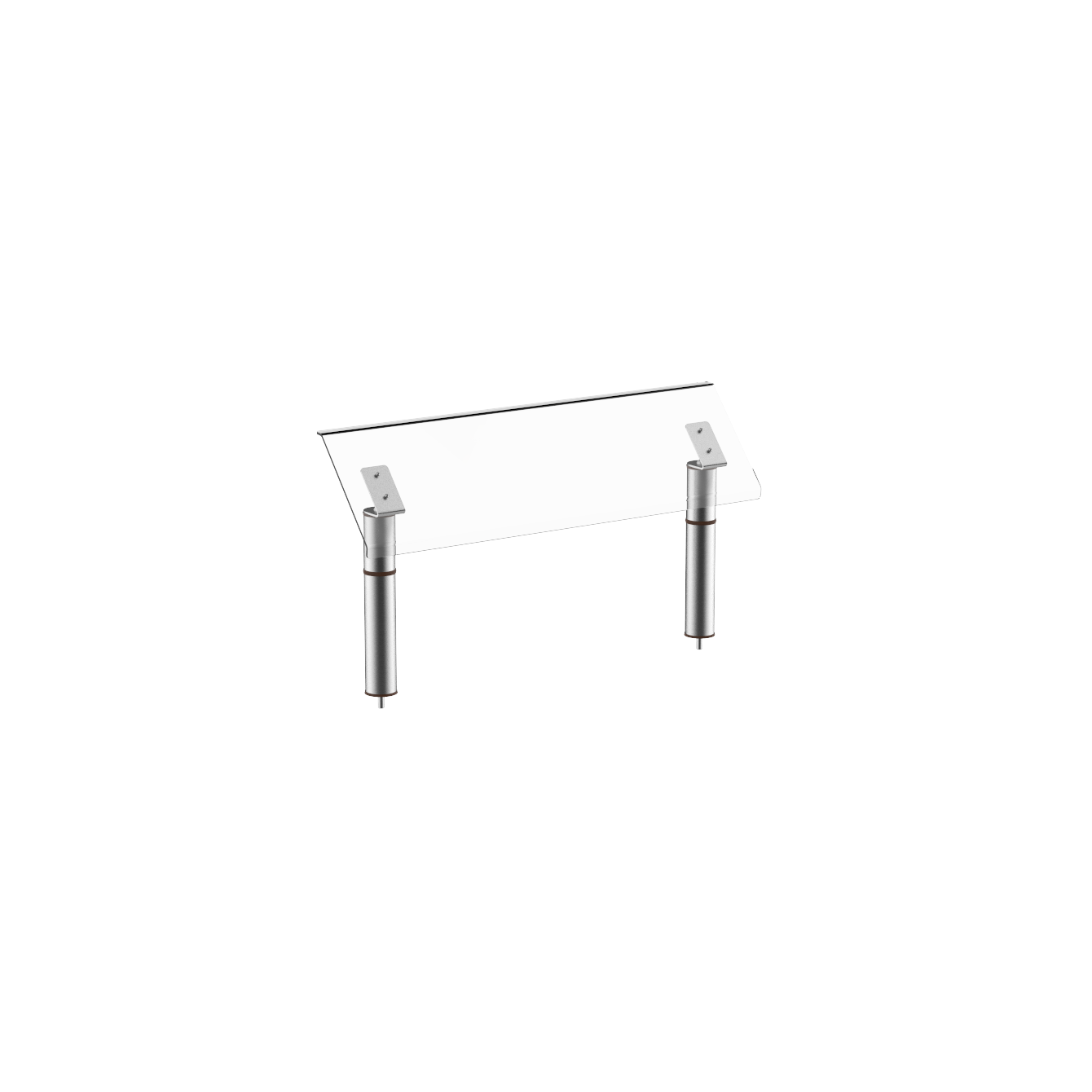 Self Service Breath Guard L 47.0" Modular