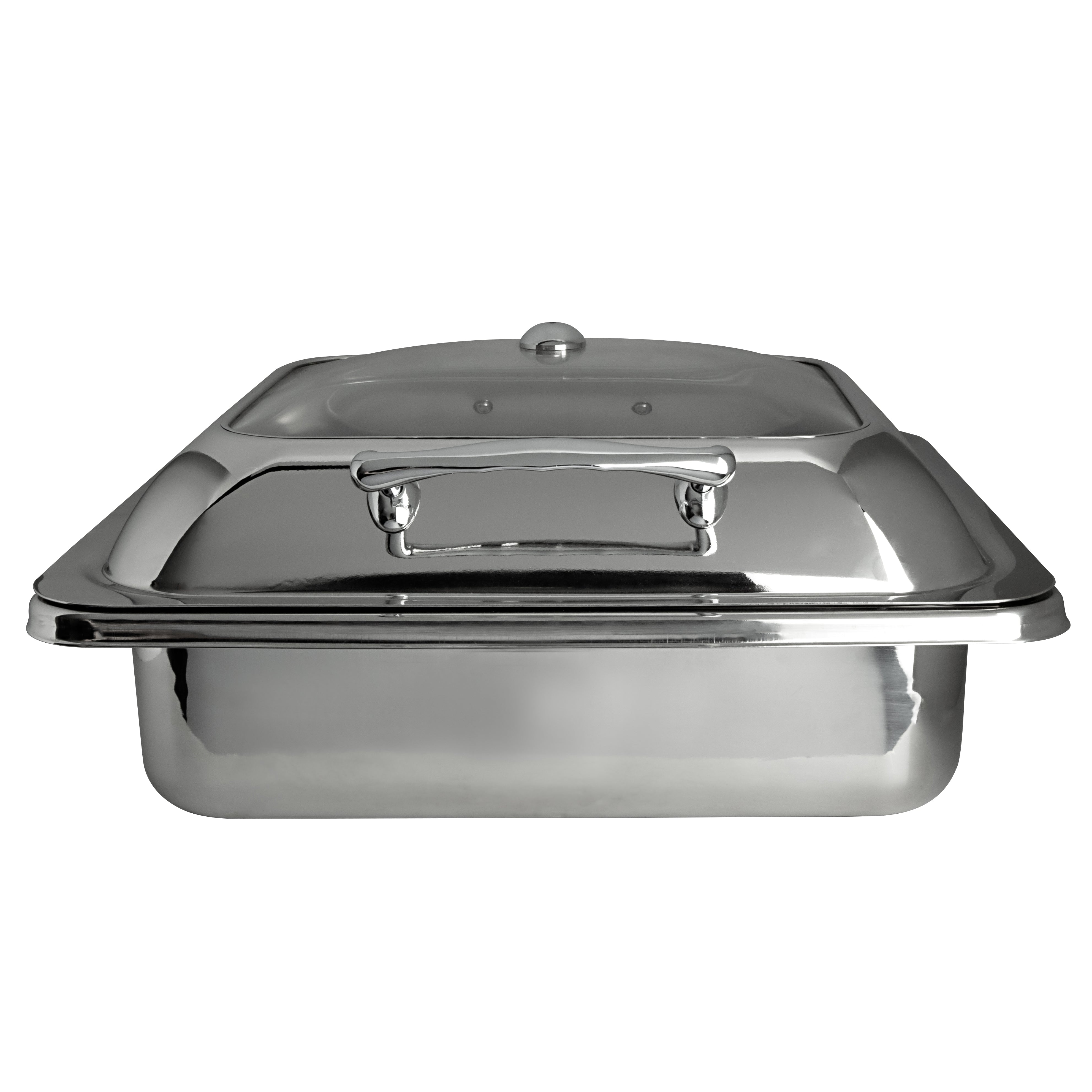 Square Chafing Dish L 15.354" W 16.929" (6.0 Qt) Creations Buffe