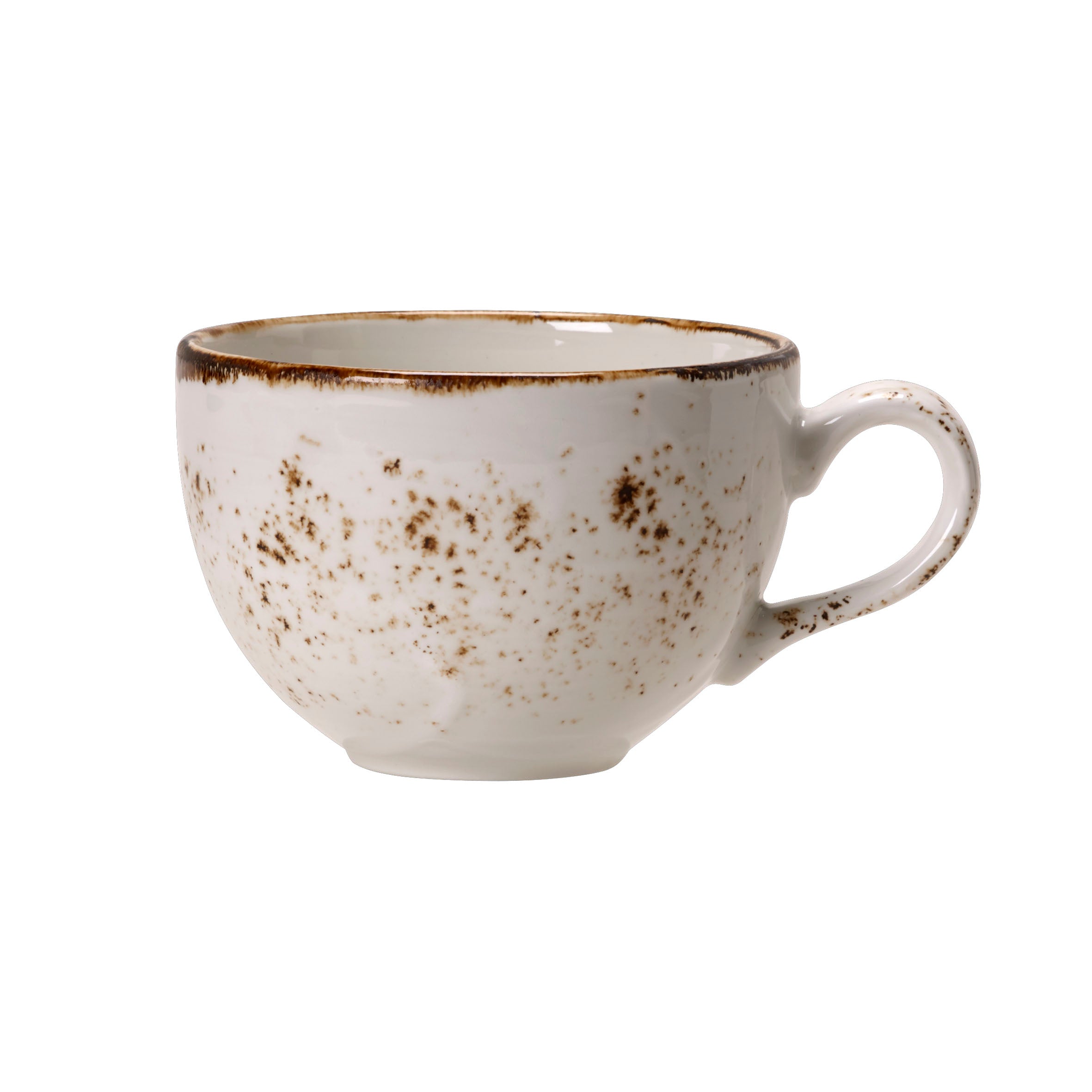 Low Cup L 4.75" W 4.625" (8.0 Oz) Craft White