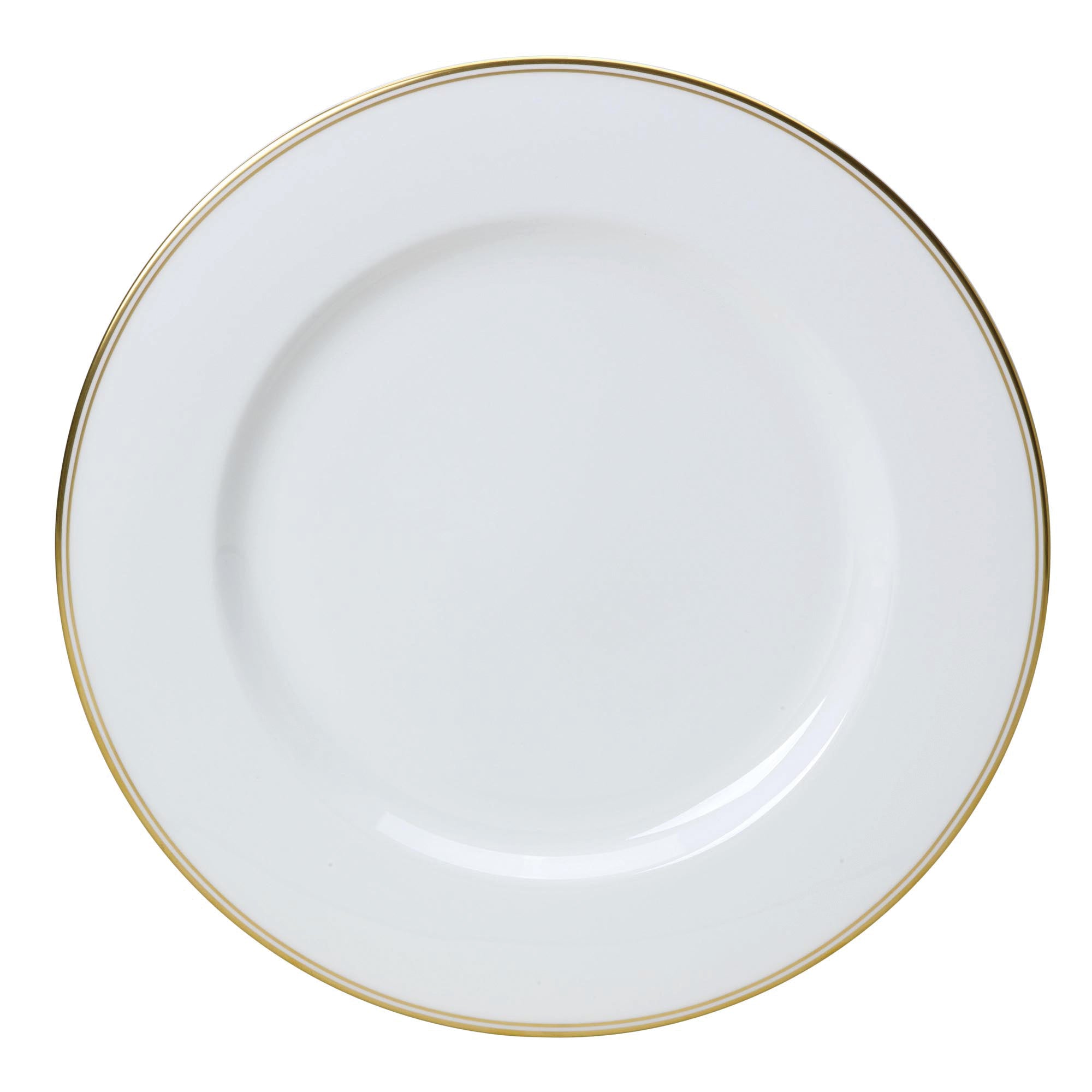 Plate 11.75" Dia. Burnished Gold