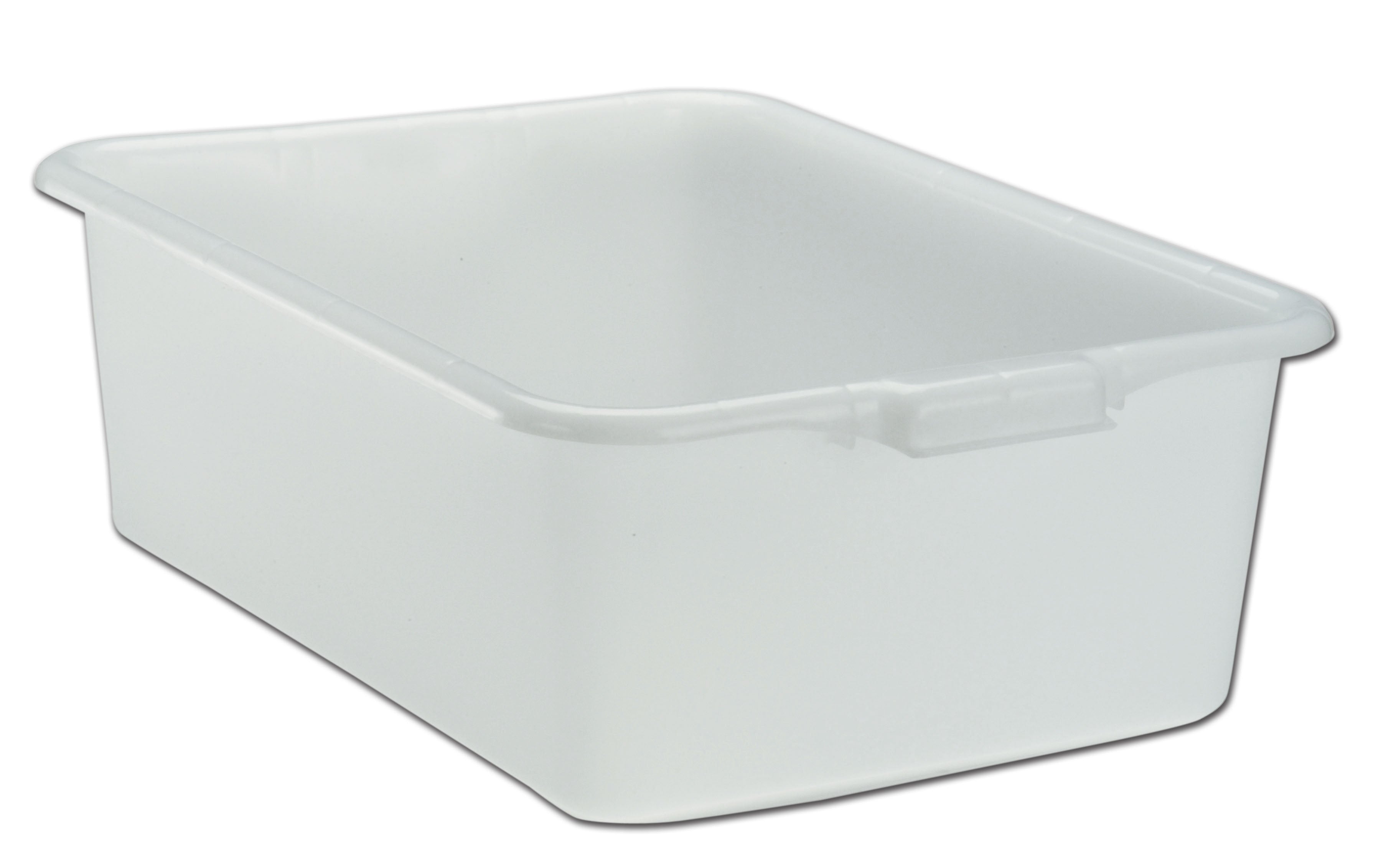 Traex® High Density Polyethylene Bus Box in White - Traex ® standard 7" deep bus box