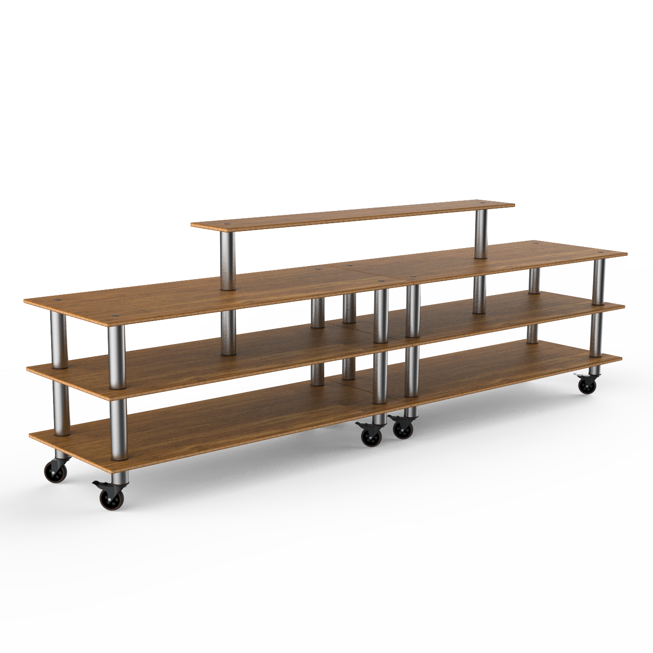 Double Display Buffet Station L 142.0" W 29.5" Modular