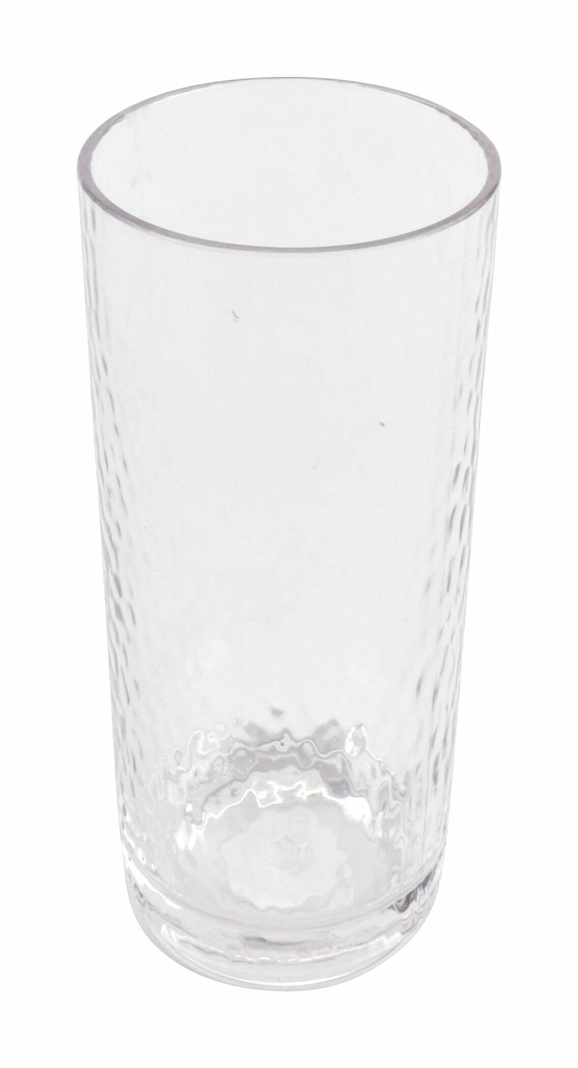 Hammered 14 oz. Collins Cup, Clear