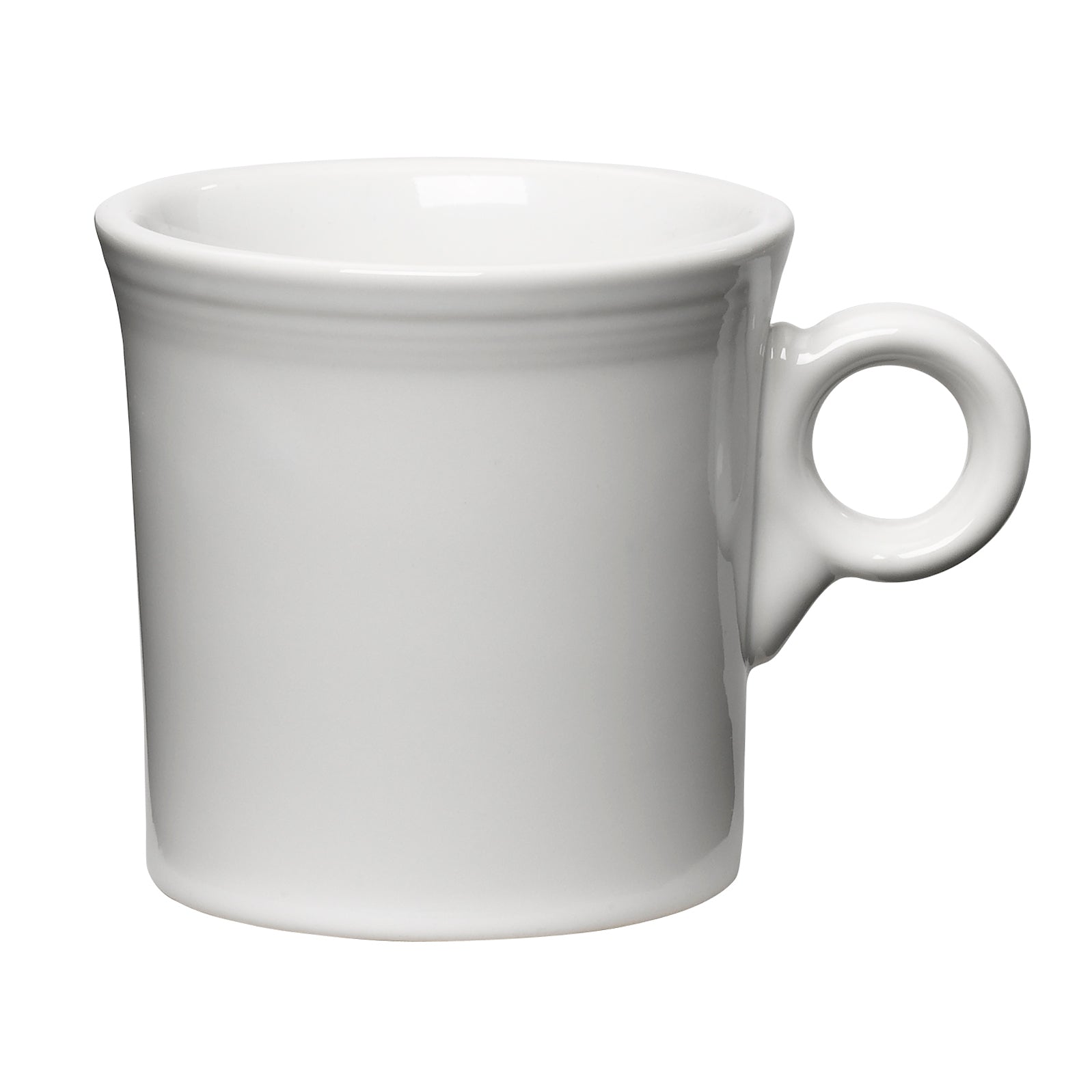 Mug L 3.5" W 3.5" (10.25 Oz) Fiesta White