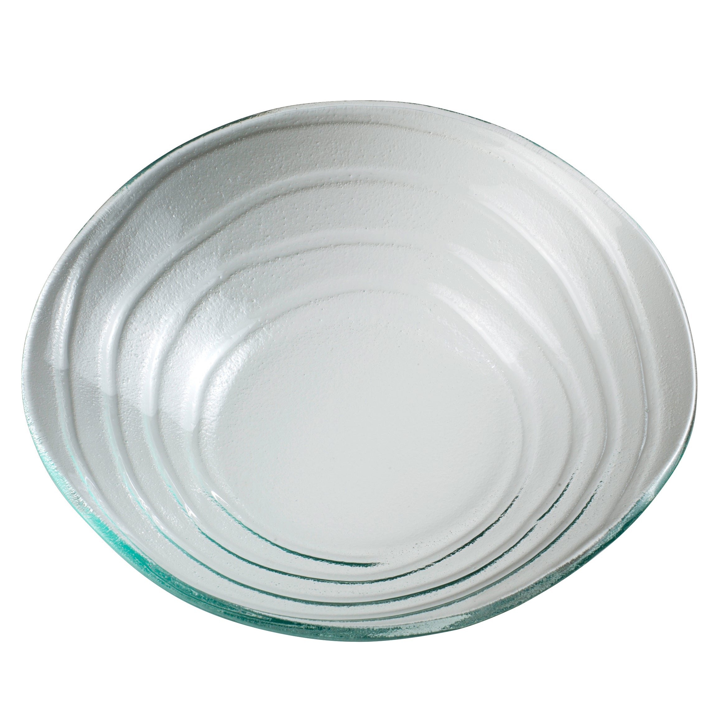 Glass Bowl 10.25" Dia. (20.0 Oz) Creations Rippl