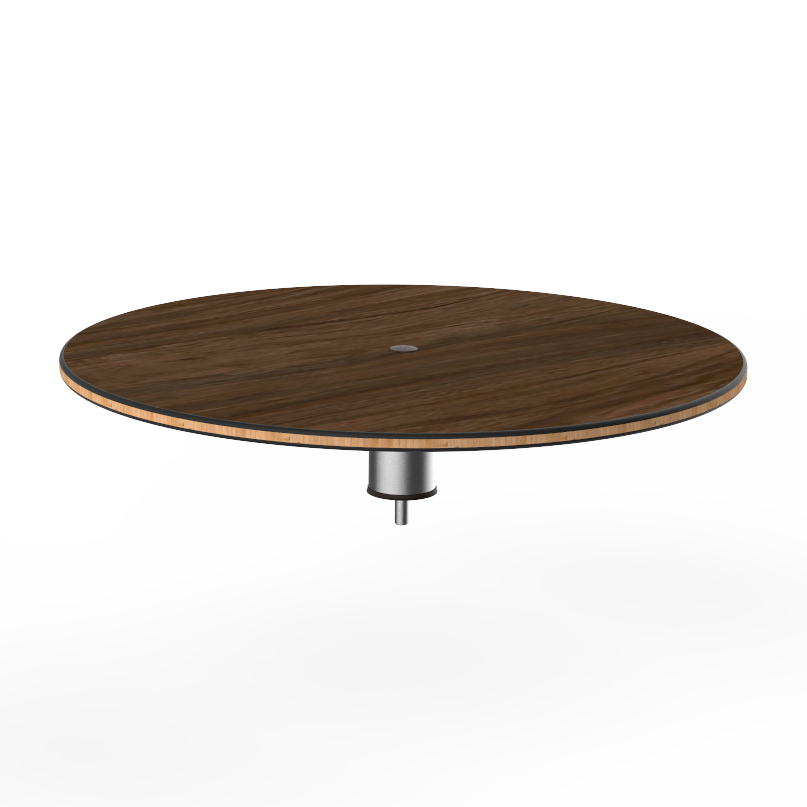 Round Low Display Shelf 30.0" Dia. Modular