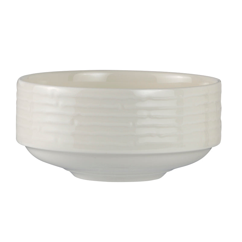 Stack Bouillon 4.25" Dia. (10.0 Oz) Rattan