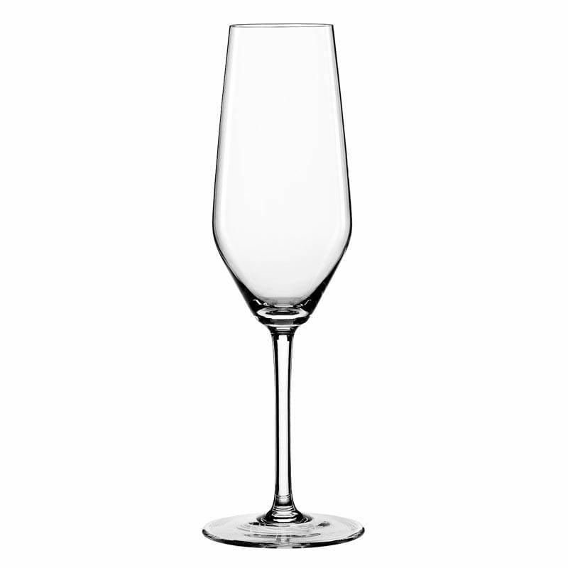 Spiegelau Style Sparkling Wine Flute Glass, 8 oz.