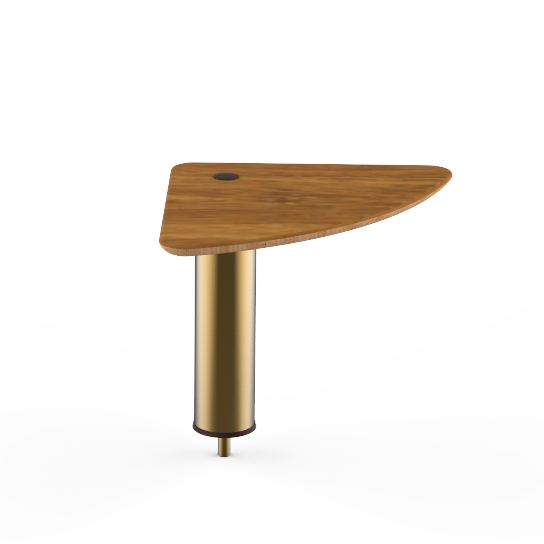 Small Triangle High Display Shelf L 14.0" W 14.0" Modular